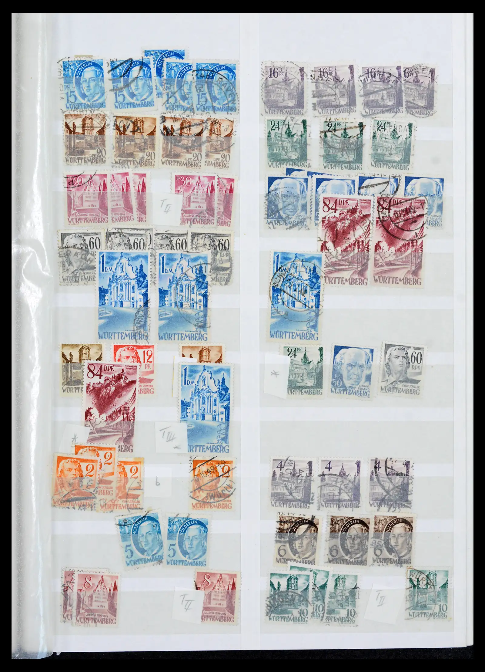 42122 0071 - Postzegelverzameling 42122 Duitse Zones 1945-1948.