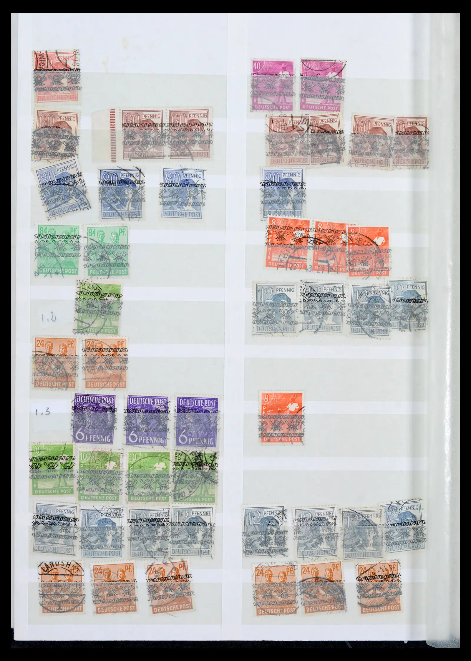 42122 0078 - Postzegelverzameling 42122 Duitse Zones 1945-1948.