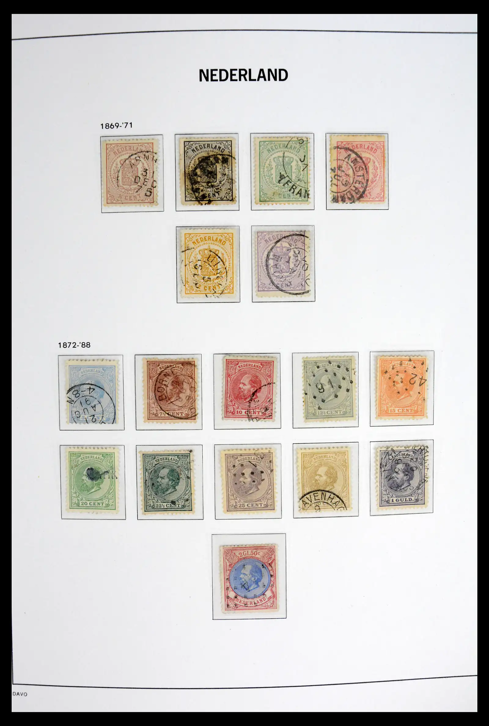 42126 0002 - Stamp collection 42126 Netherlands complete 1852-1969.