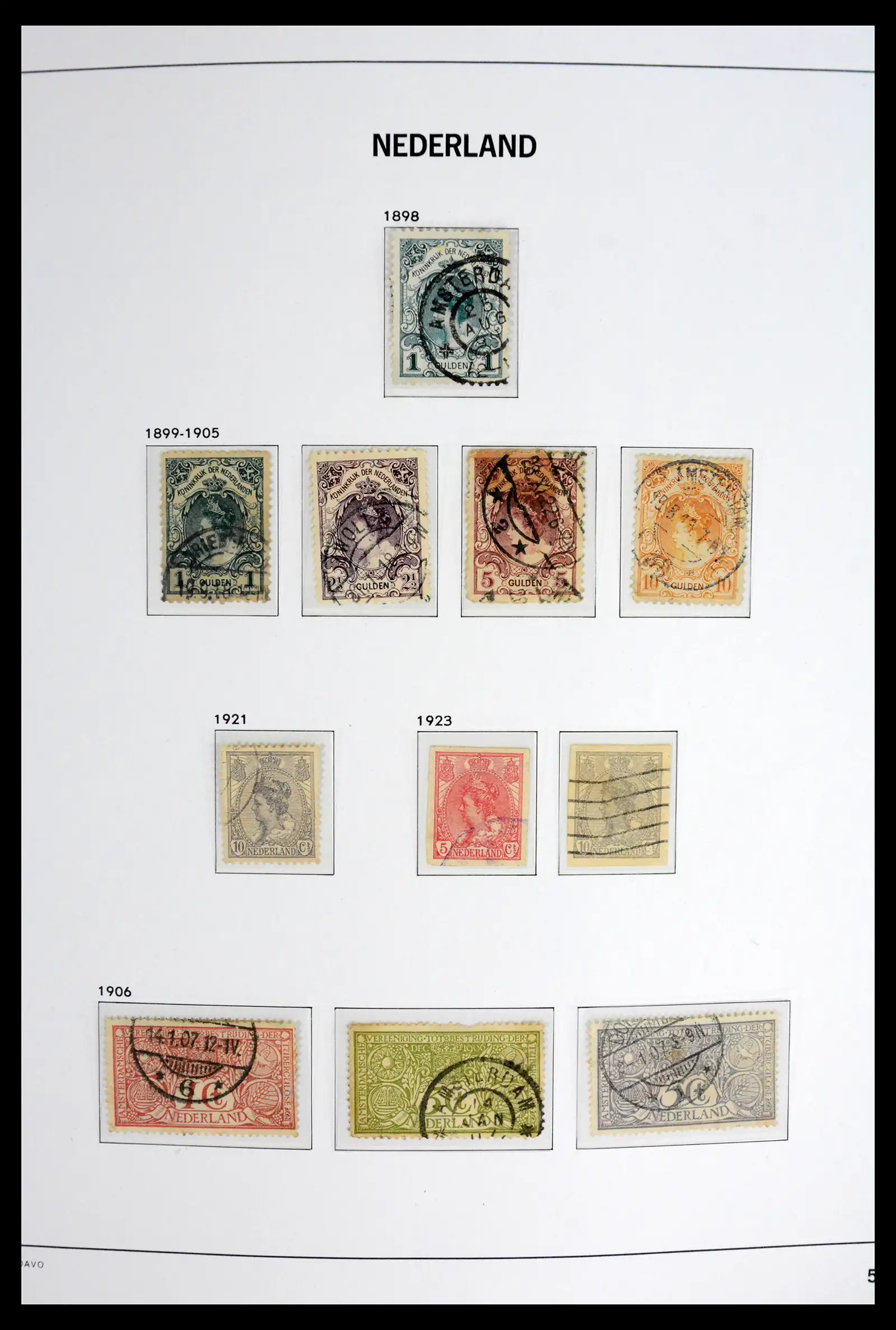 42126 0005 - Stamp collection 42126 Netherlands complete 1852-1969.