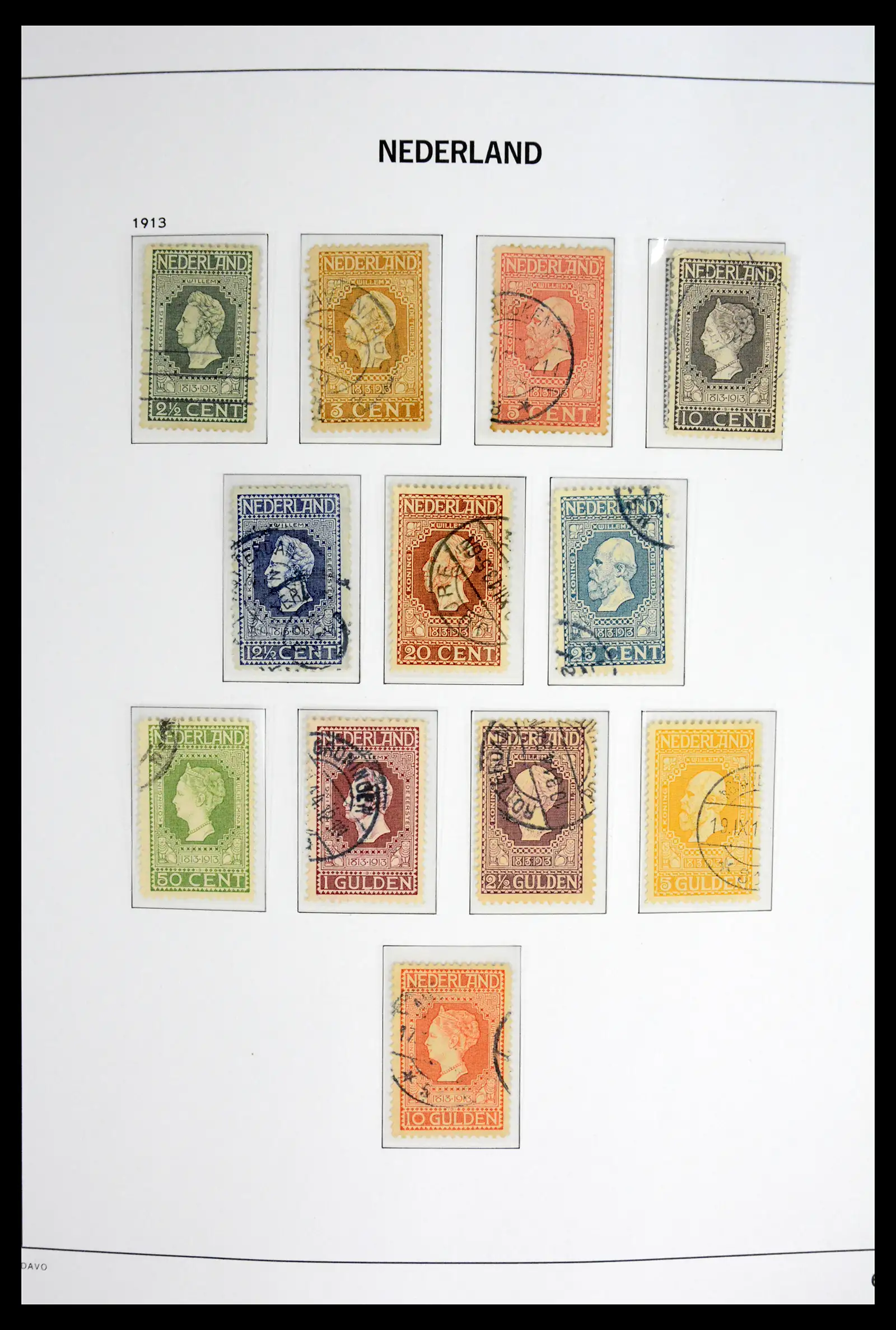 42126 0007 - Stamp collection 42126 Netherlands complete 1852-1969.
