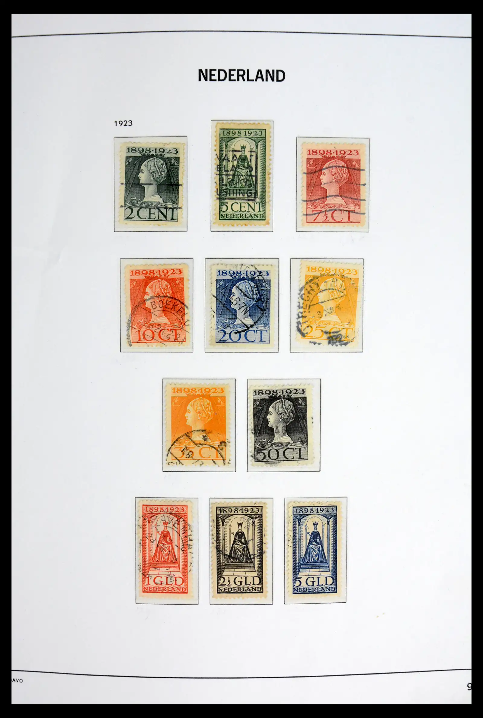 42126 0010 - Stamp collection 42126 Netherlands complete 1852-1969.