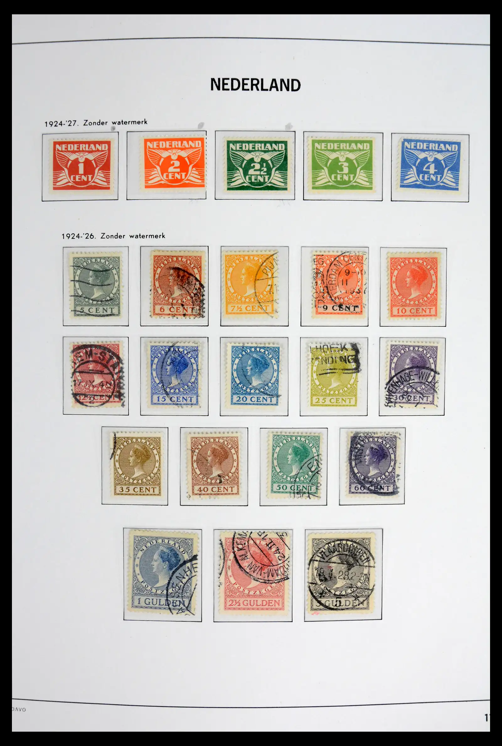 42126 0012 - Stamp collection 42126 Netherlands complete 1852-1969.