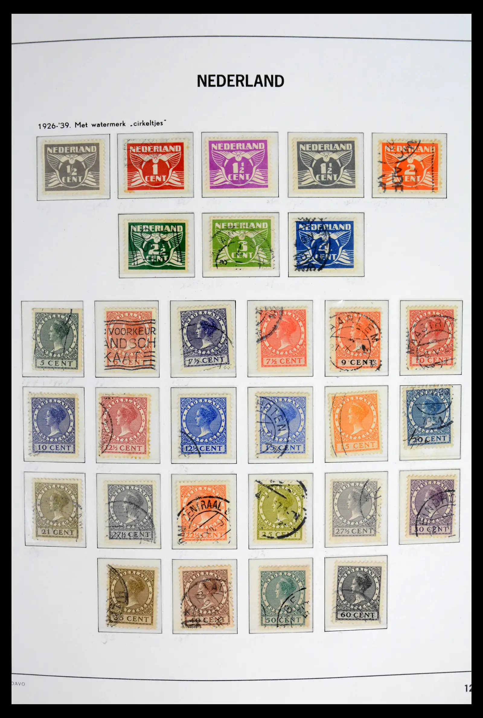 42126 0013 - Stamp collection 42126 Netherlands complete 1852-1969.