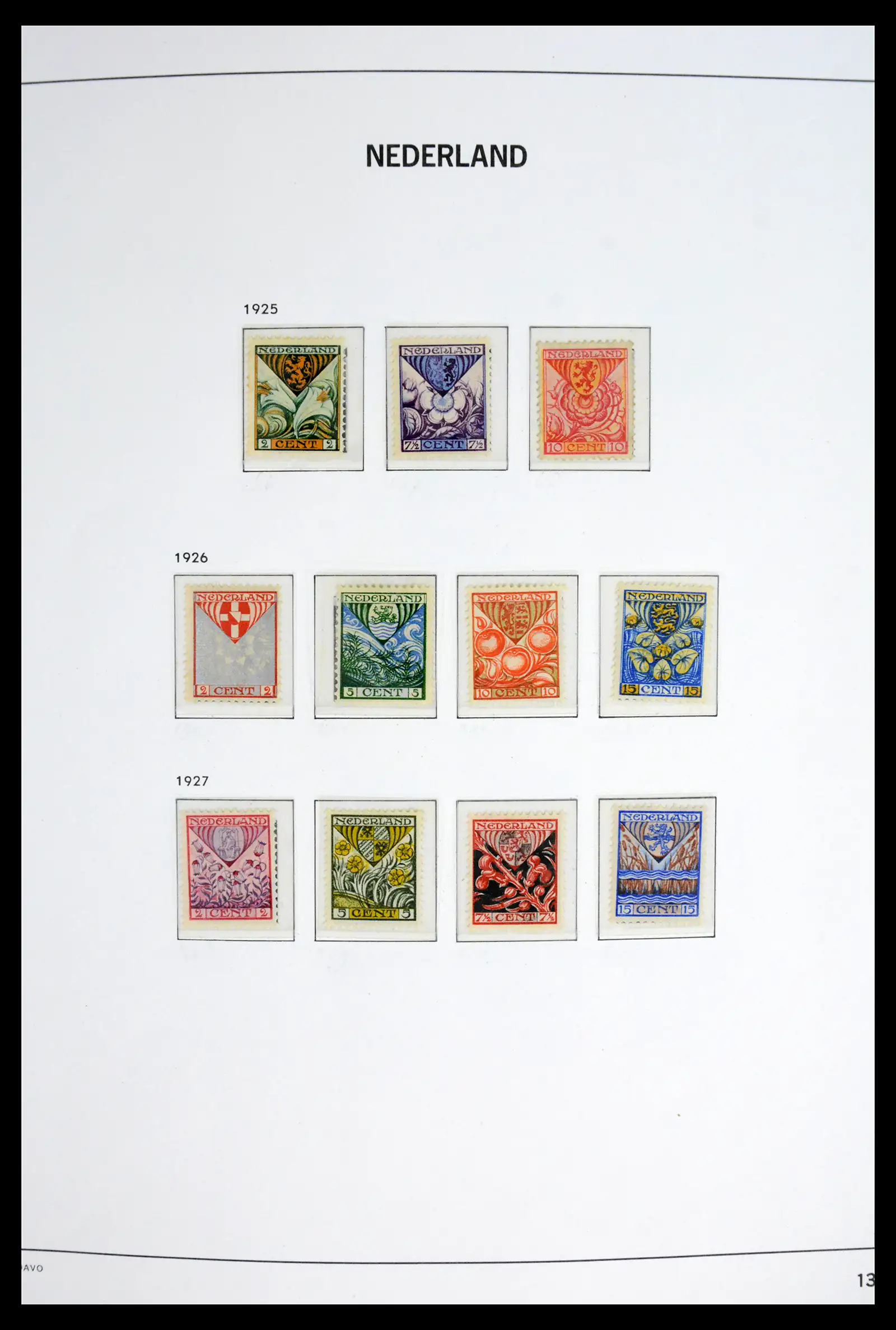 42126 0014 - Stamp collection 42126 Netherlands complete 1852-1969.
