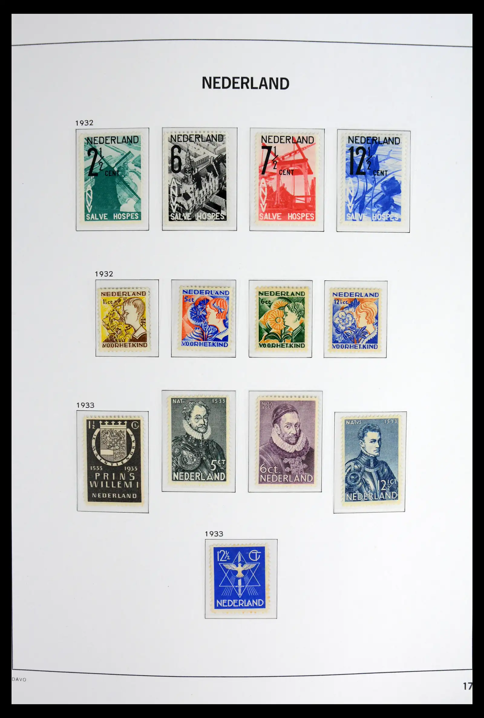 42126 0018 - Stamp collection 42126 Netherlands complete 1852-1969.