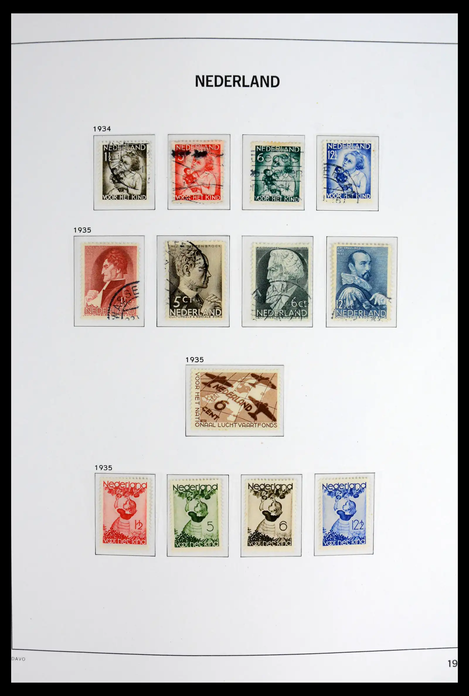 42126 0020 - Stamp collection 42126 Netherlands complete 1852-1969.