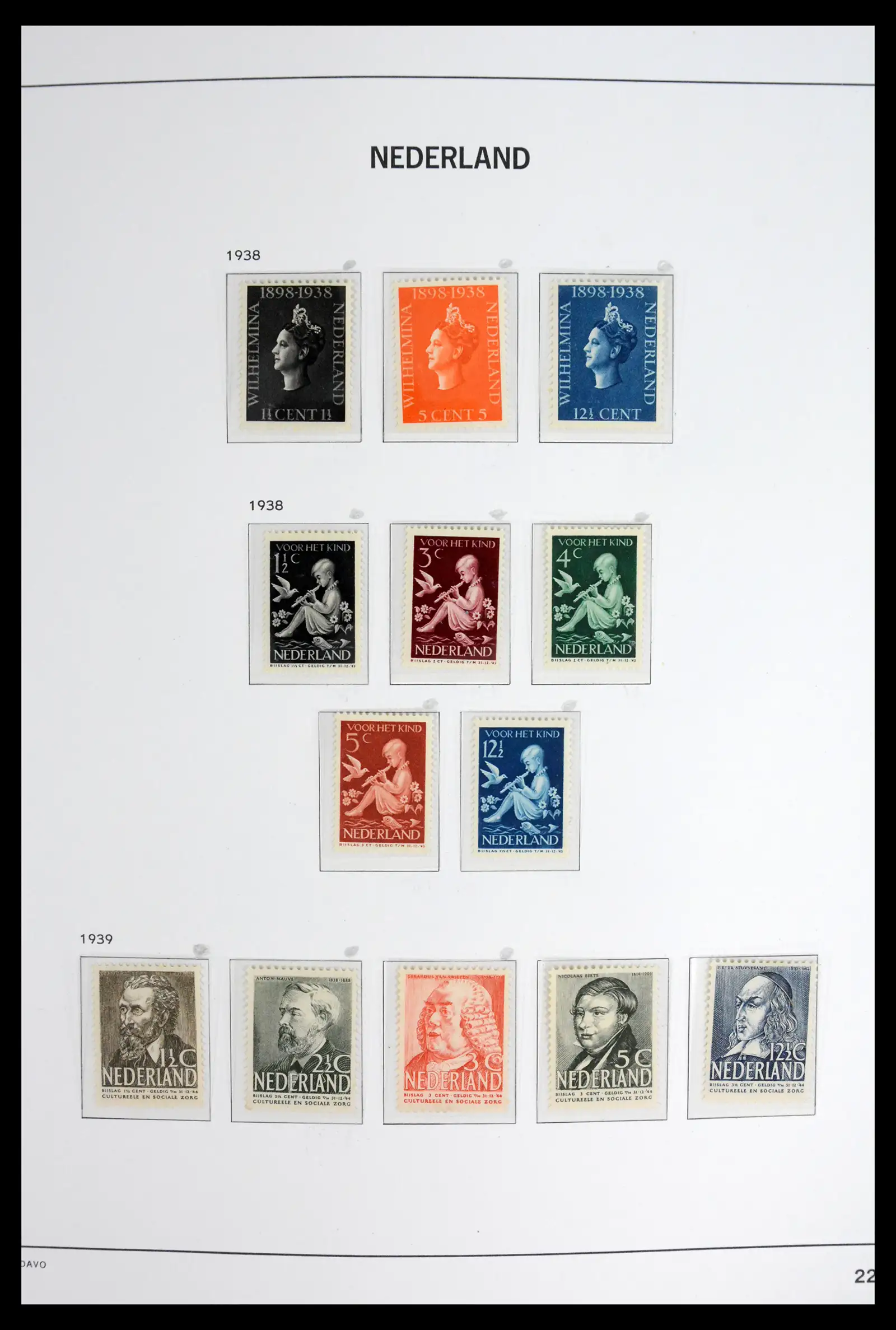 42126 0023 - Stamp collection 42126 Netherlands complete 1852-1969.