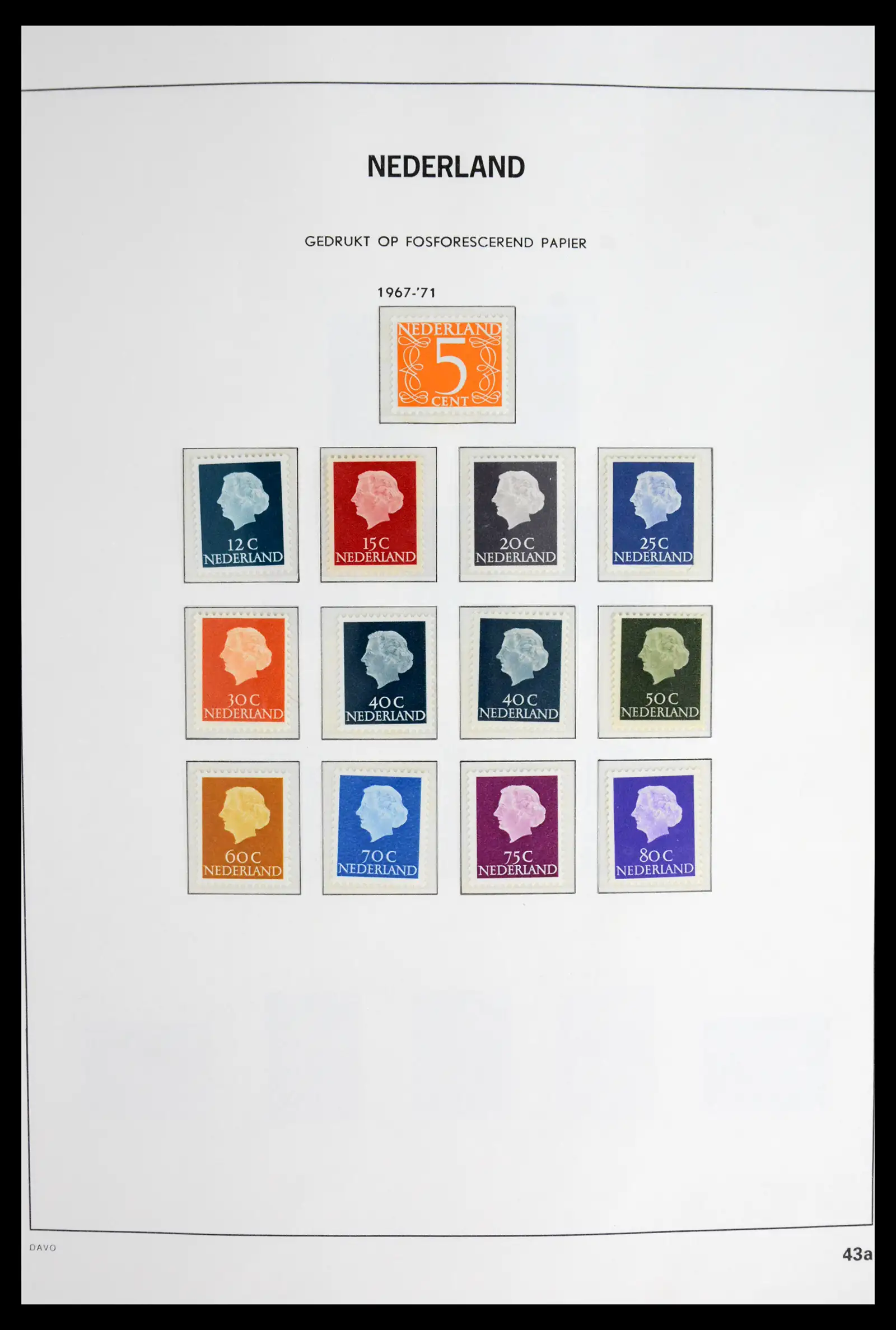 42126 0044 - Stamp collection 42126 Netherlands complete 1852-1969.
