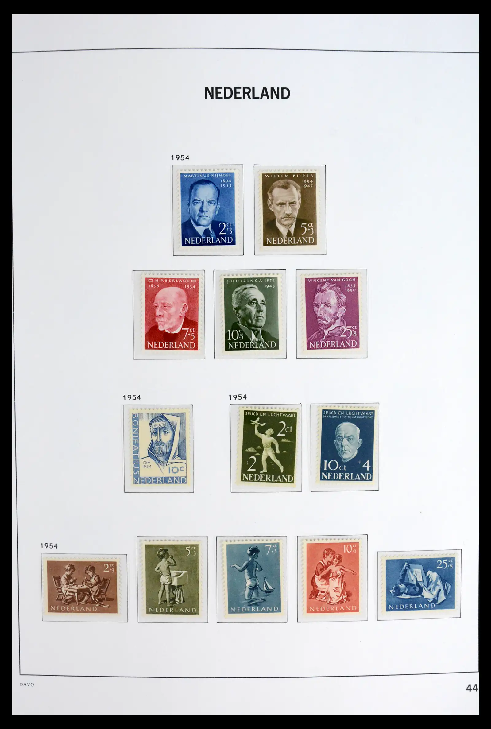 42126 0045 - Stamp collection 42126 Netherlands complete 1852-1969.