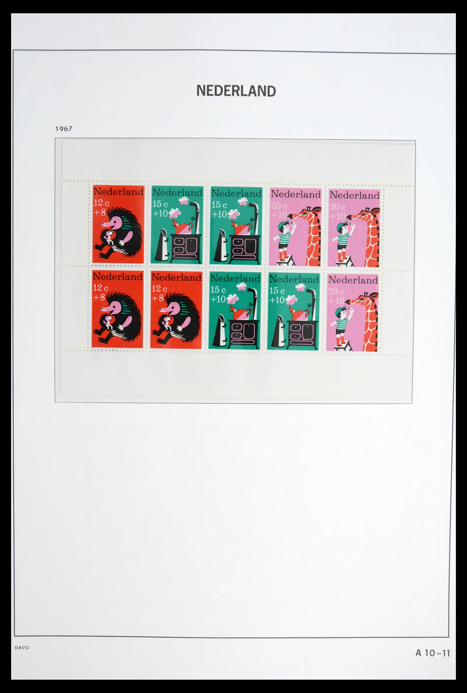 42126 0068 - Stamp collection 42126 Netherlands complete 1852-1969.