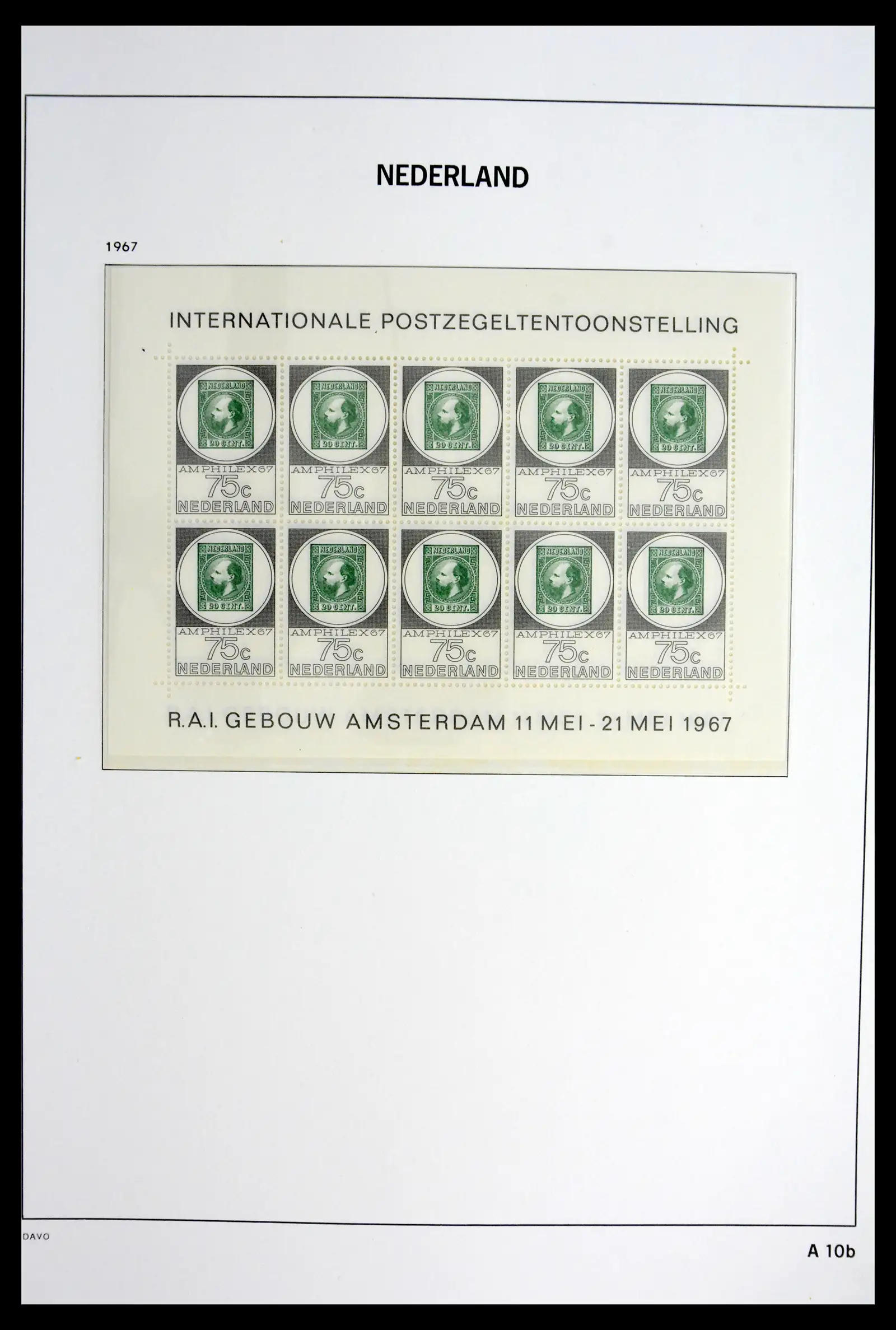 42126 0070 - Stamp collection 42126 Netherlands complete 1852-1969.