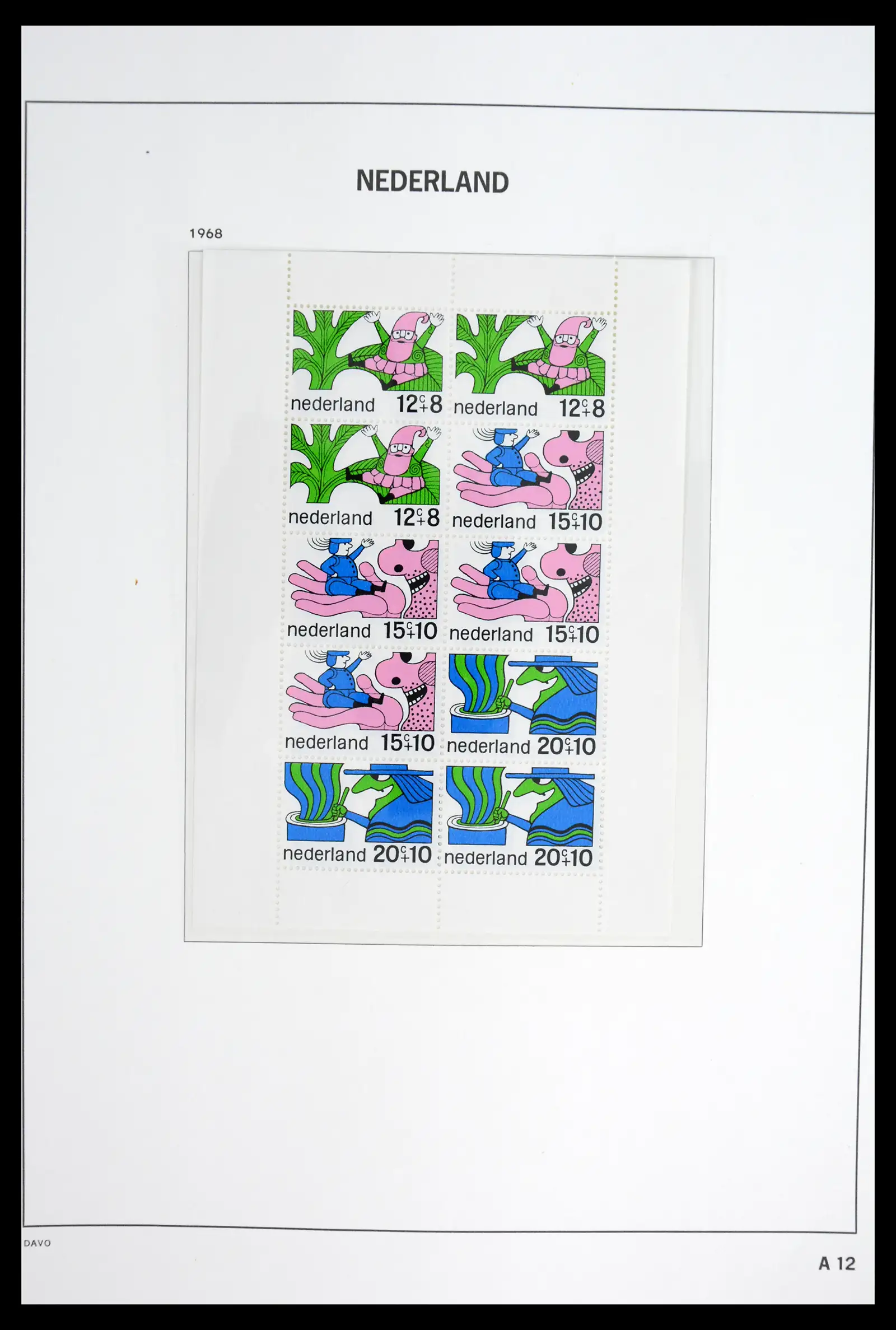 42126 0071 - Stamp collection 42126 Netherlands complete 1852-1969.