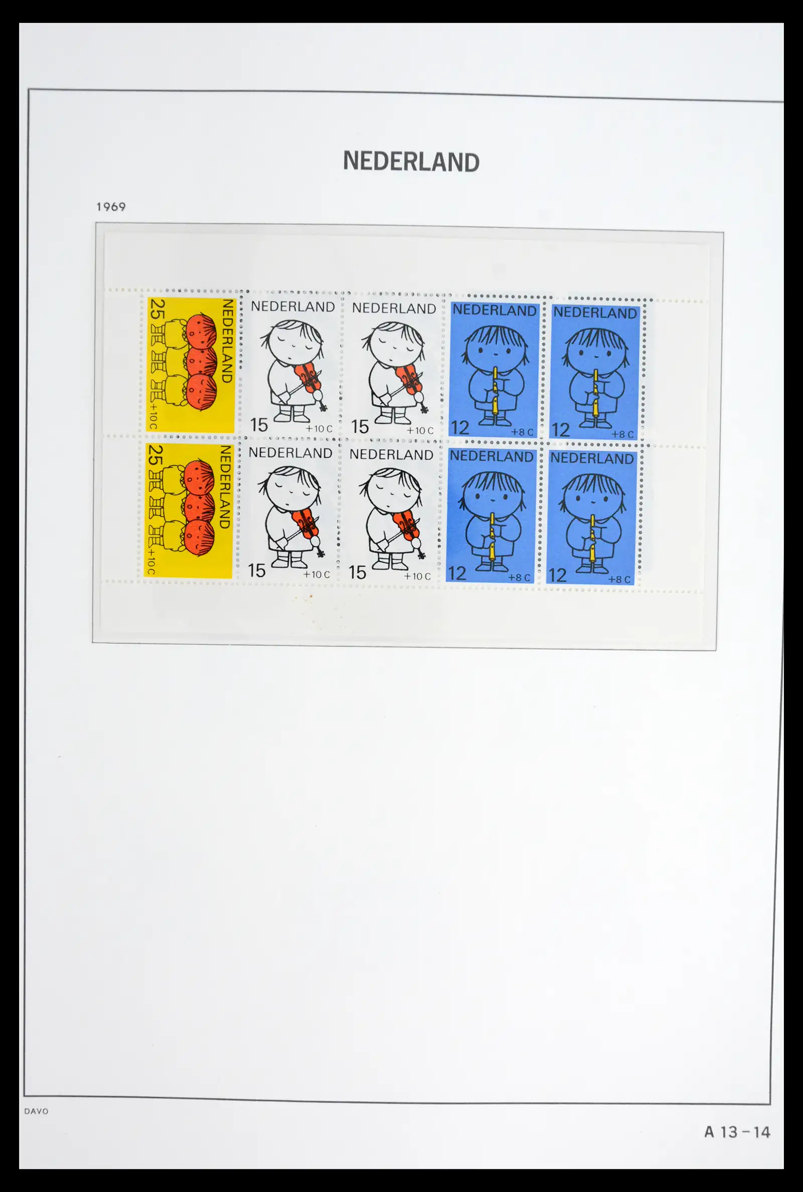 42126 0072 - Stamp collection 42126 Netherlands complete 1852-1969.