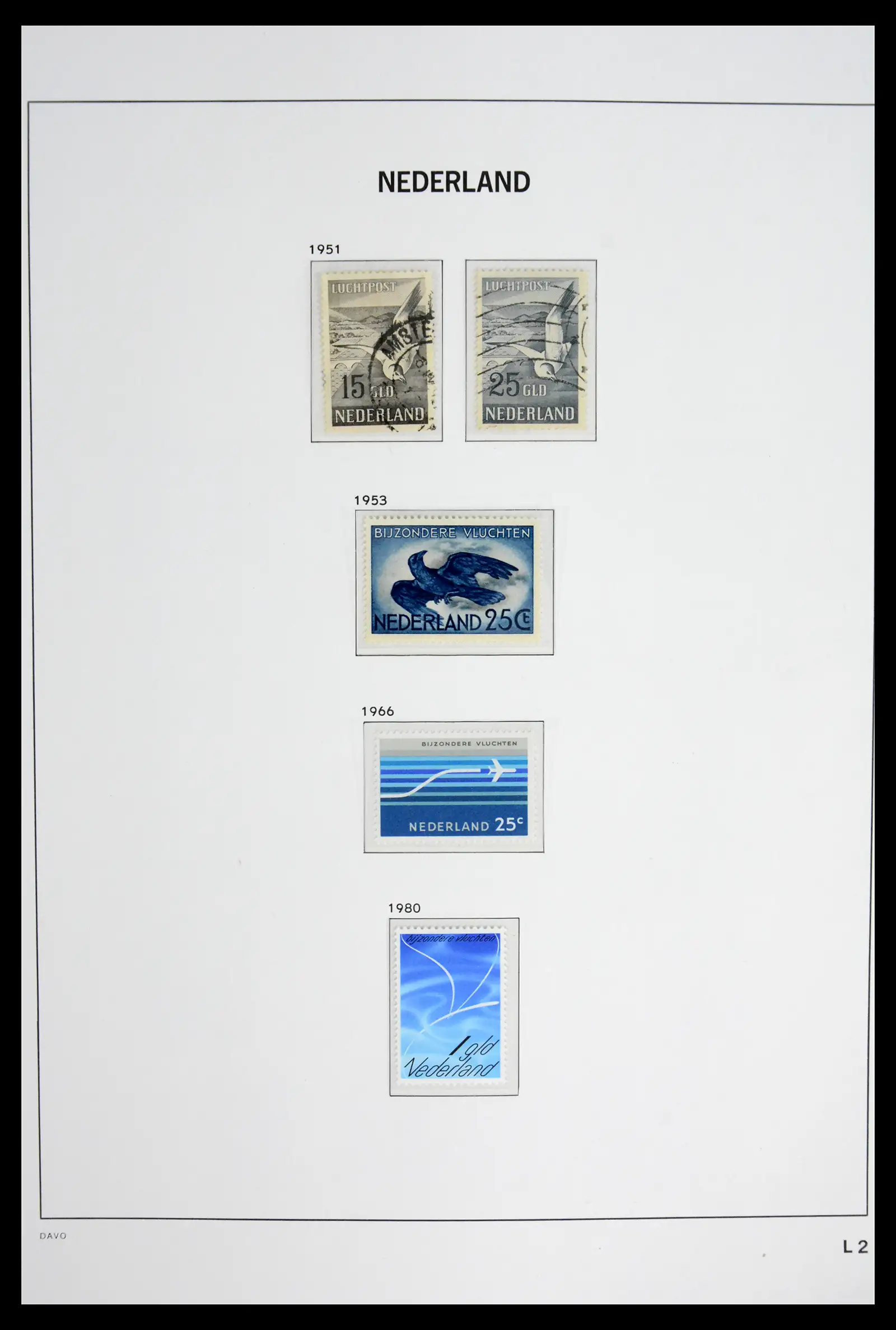 42126 0074 - Stamp collection 42126 Netherlands complete 1852-1969.