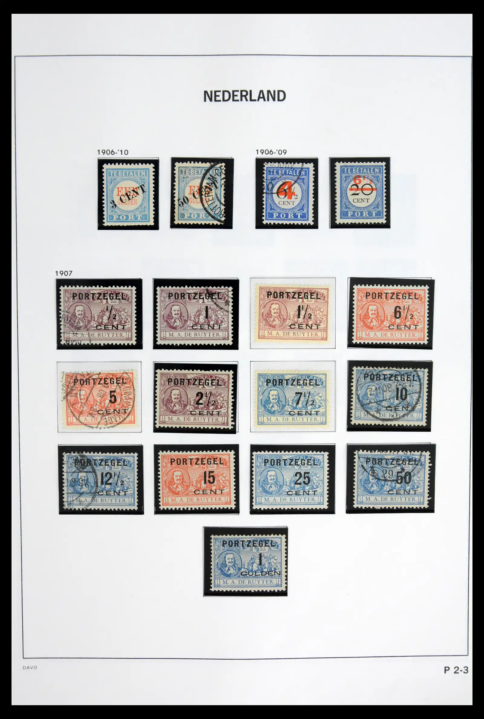 42126 0076 - Stamp collection 42126 Netherlands complete 1852-1969.