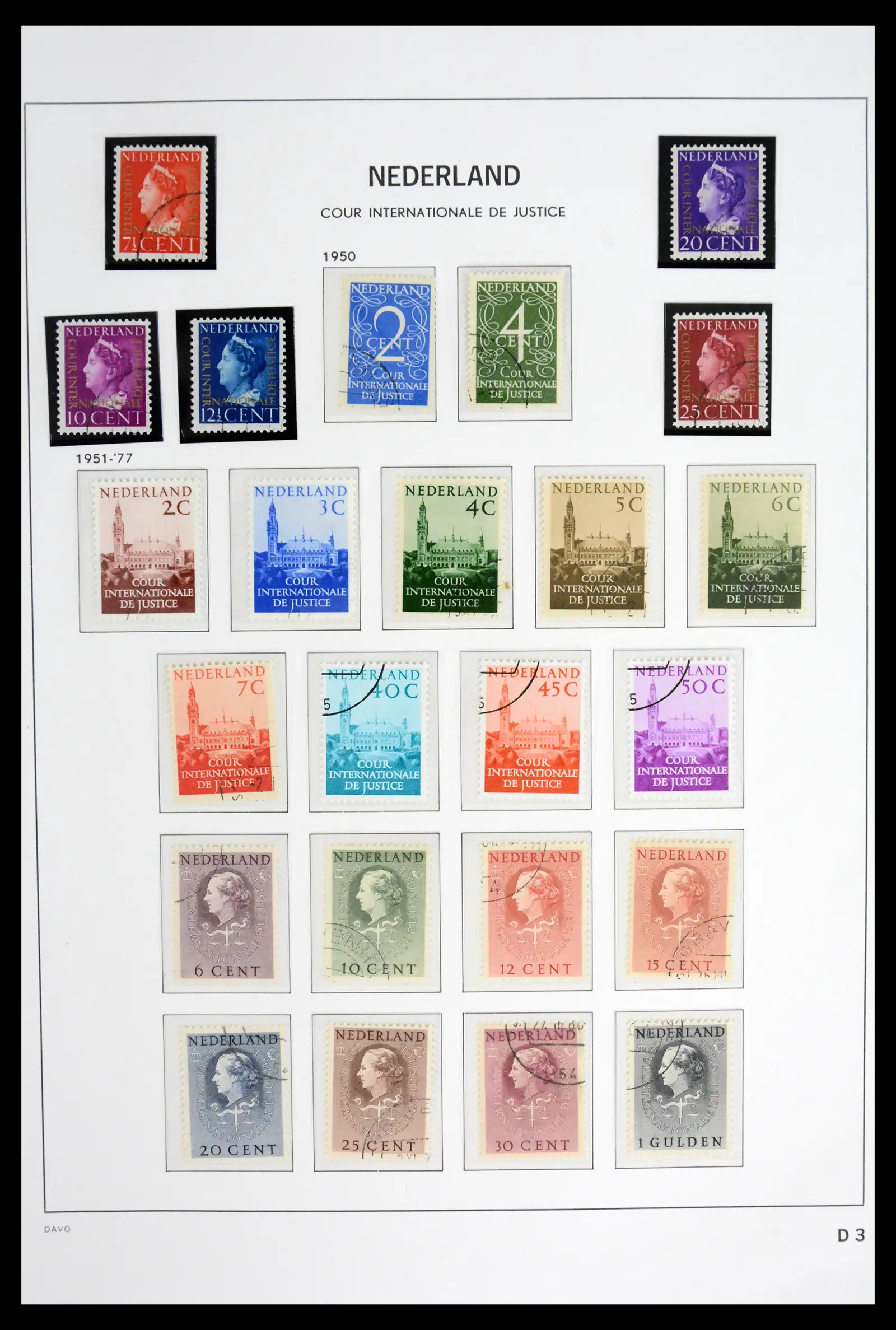 42126 0080 - Stamp collection 42126 Netherlands complete 1852-1969.