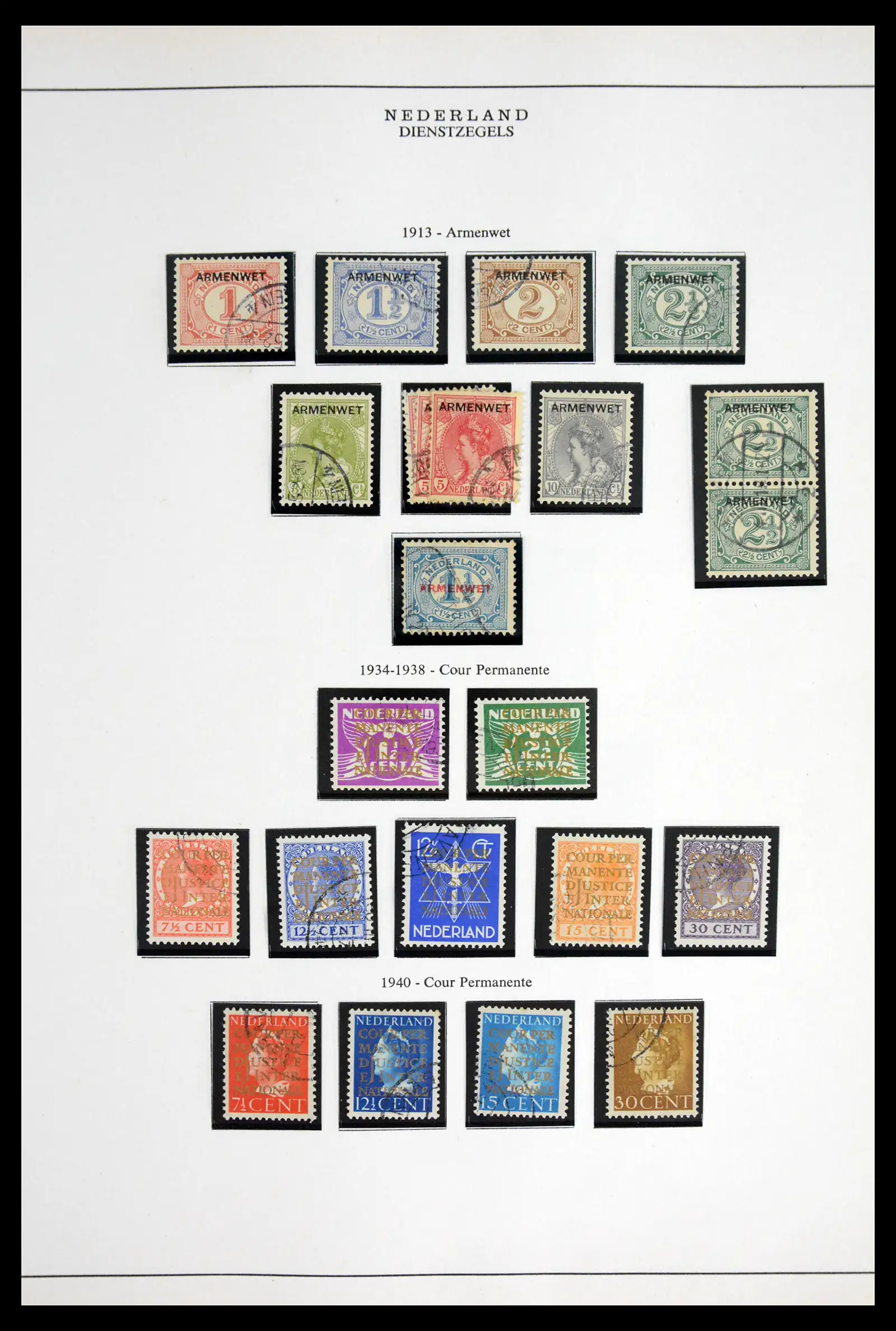 42126 0082 - Stamp collection 42126 Netherlands complete 1852-1969.