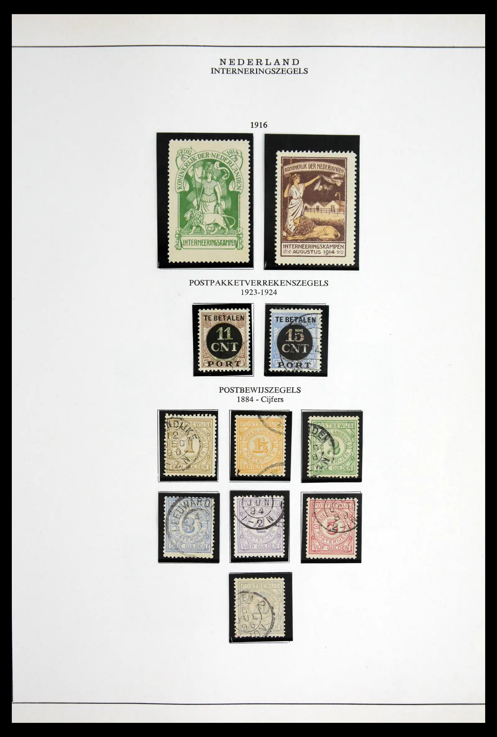 42126 0083 - Stamp collection 42126 Netherlands complete 1852-1969.