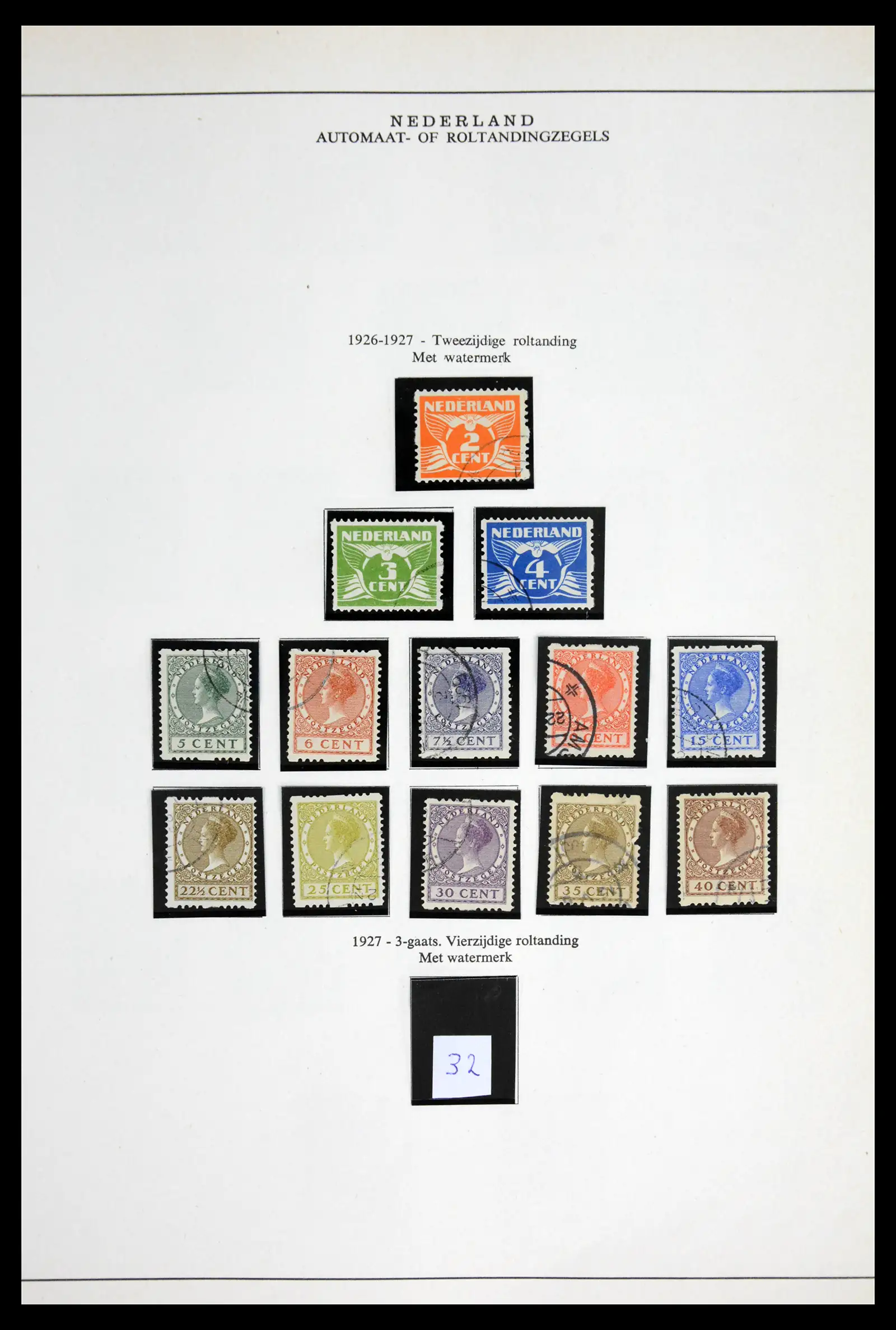 42126 0086 - Stamp collection 42126 Netherlands complete 1852-1969.
