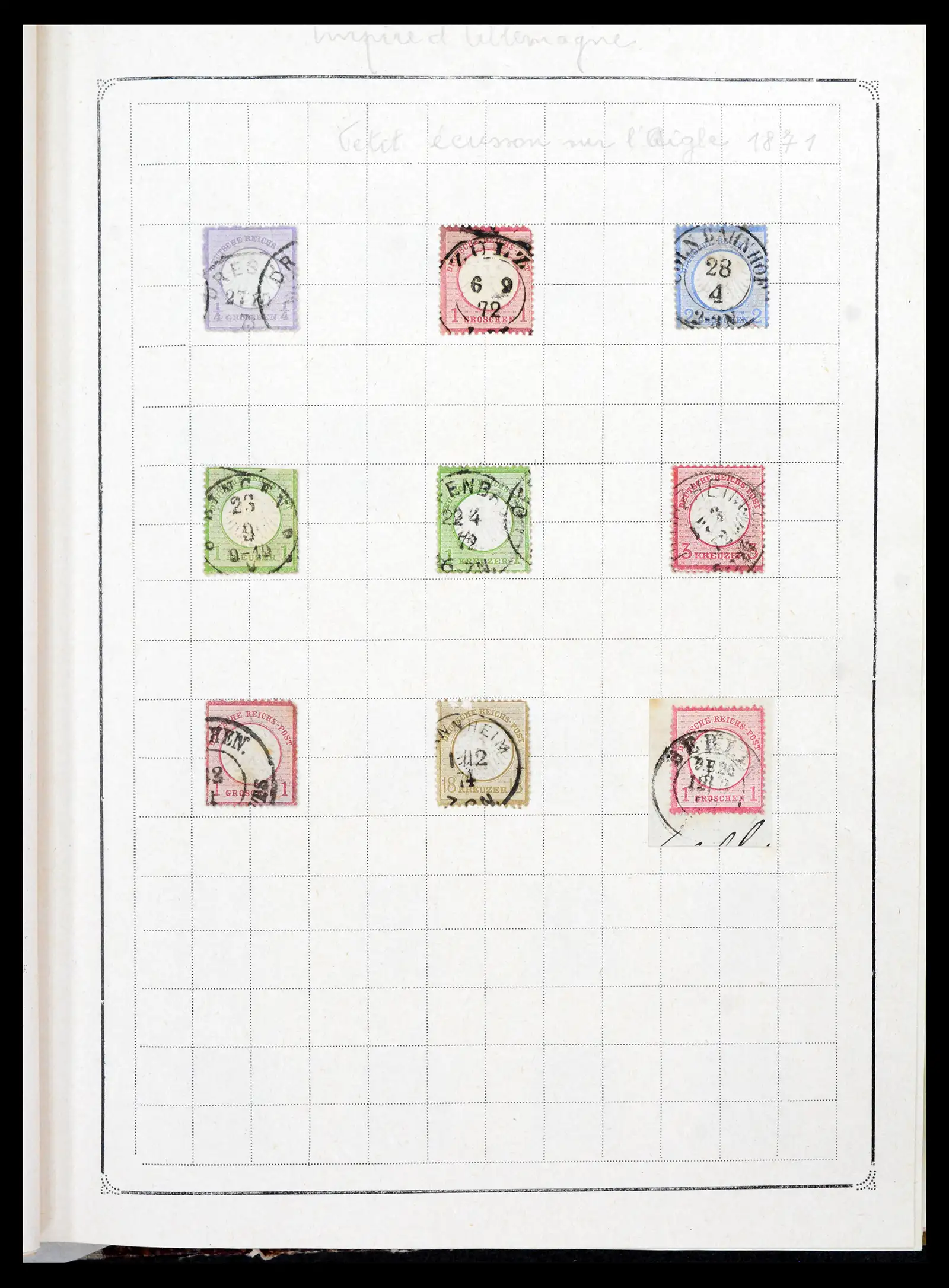42127 0006 - Stamp collection 42127 German Reich 1871-1945.