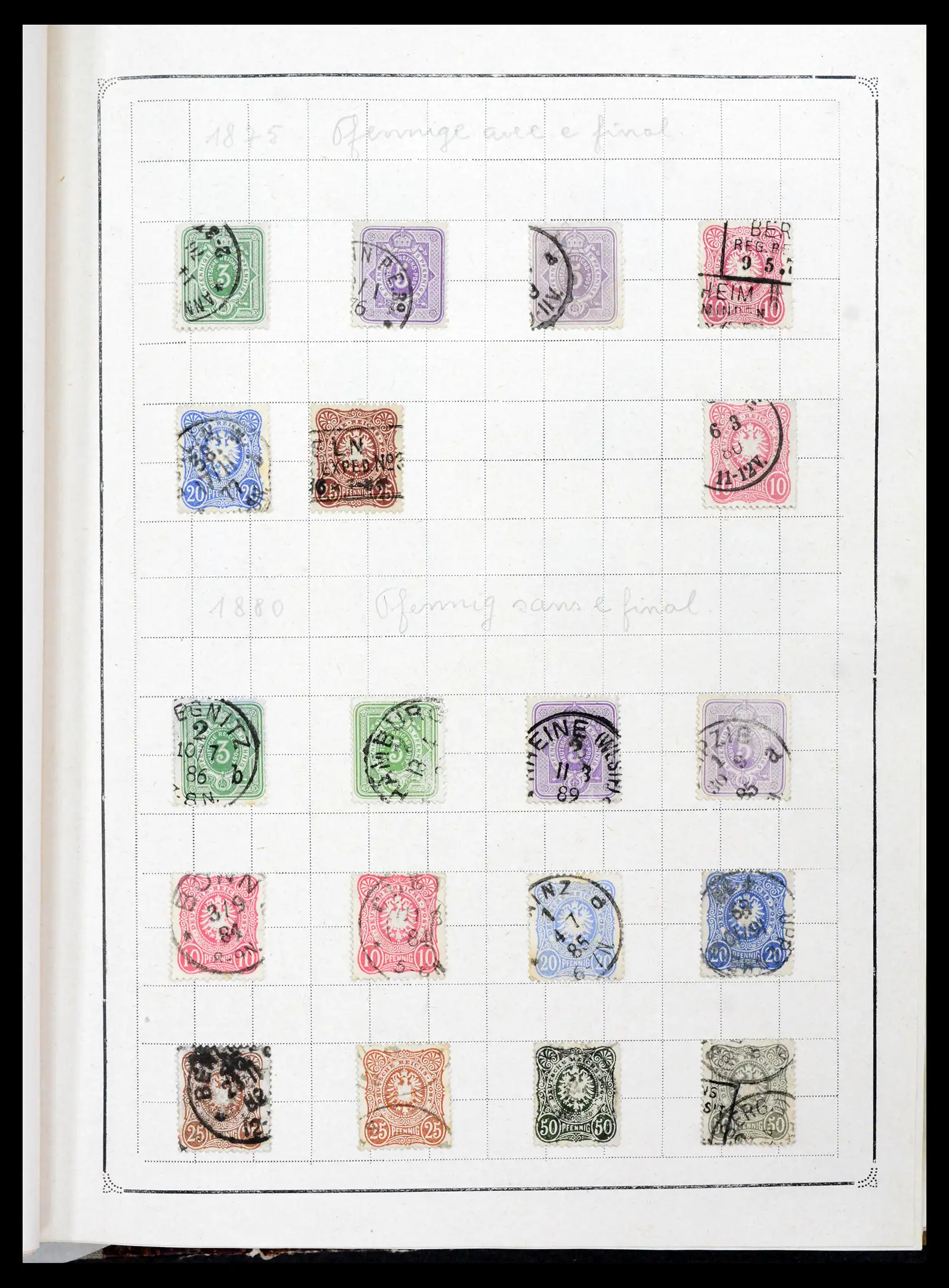 42127 0007 - Stamp collection 42127 German Reich 1871-1945.
