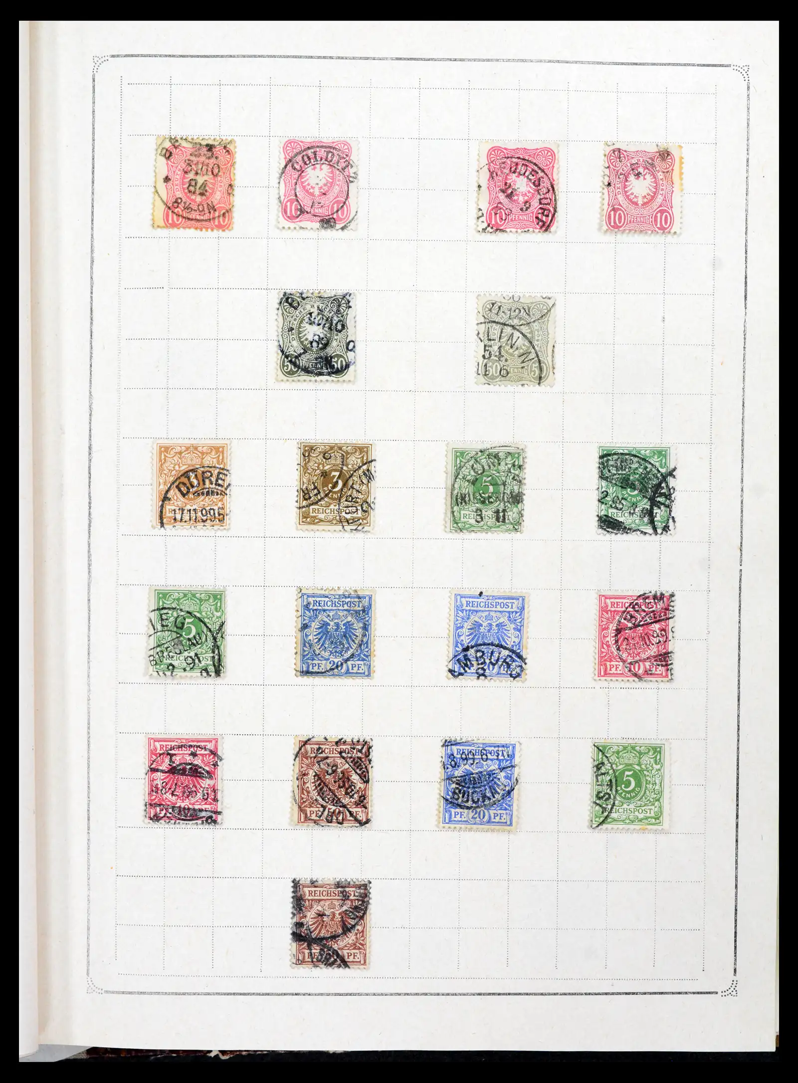 42127 0008 - Stamp collection 42127 German Reich 1871-1945.