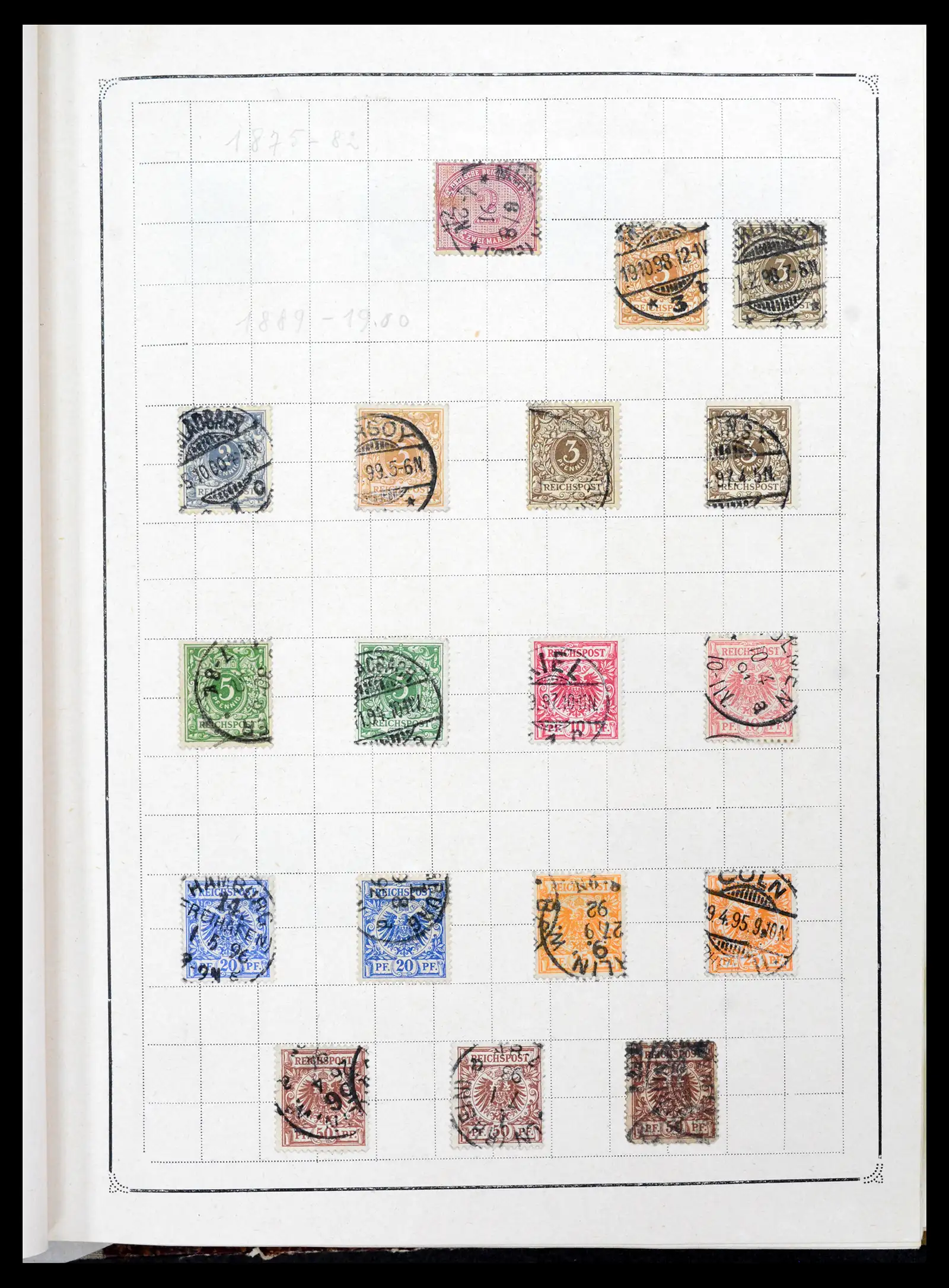 42127 0009 - Stamp collection 42127 German Reich 1871-1945.