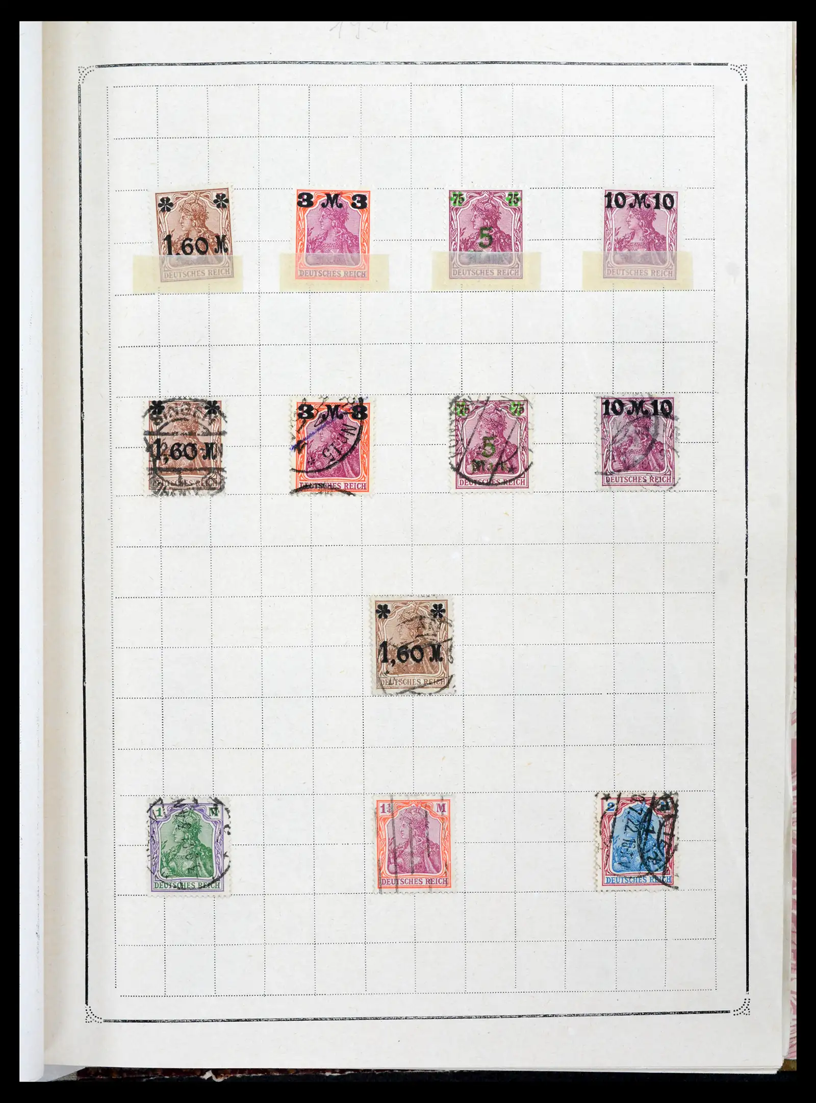 42127 0017 - Stamp collection 42127 German Reich 1871-1945.
