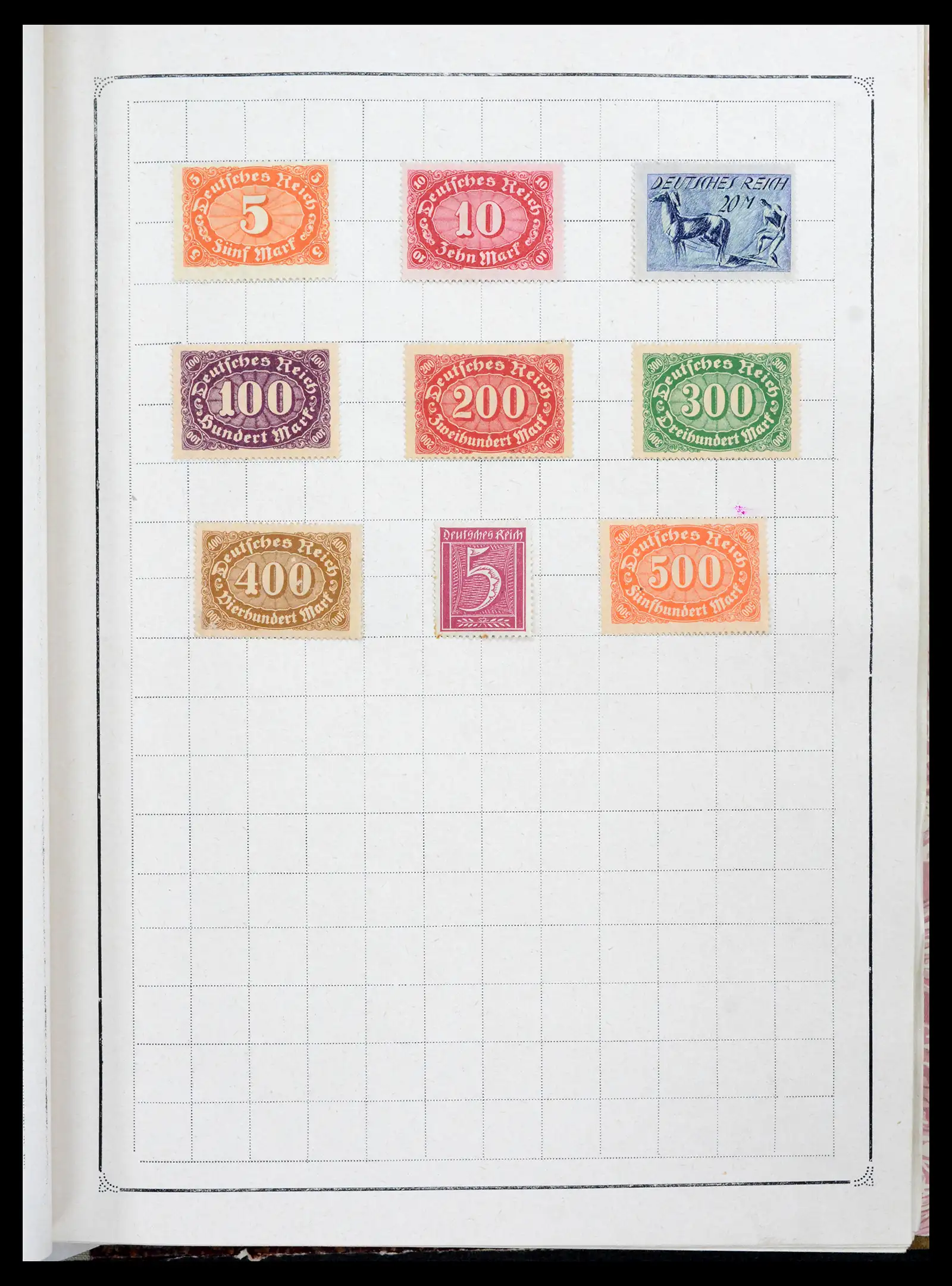 42127 0019 - Stamp collection 42127 German Reich 1871-1945.