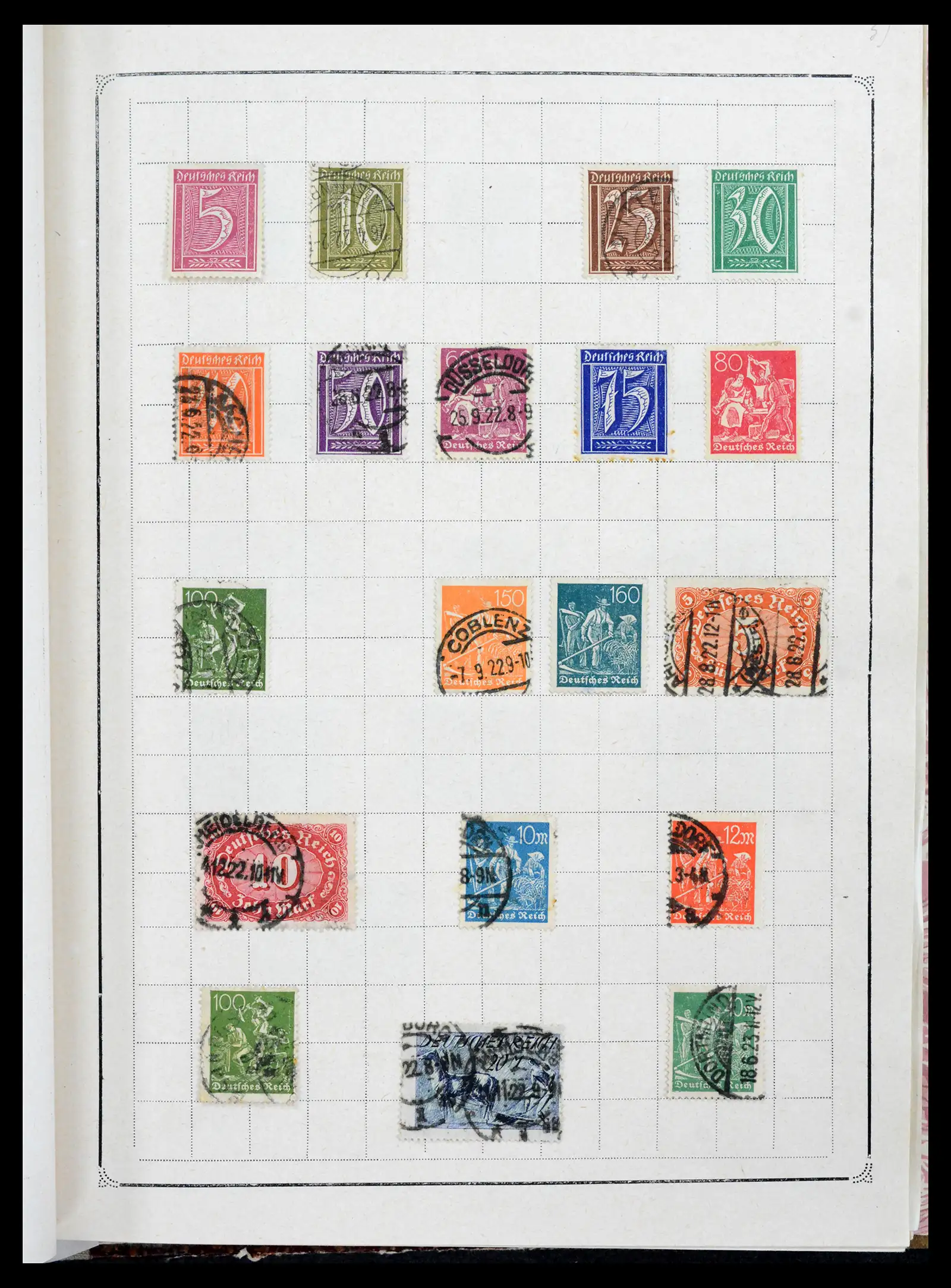 42127 0023 - Postzegelverzameling 42127 Duitse Rijk 1871-1945.