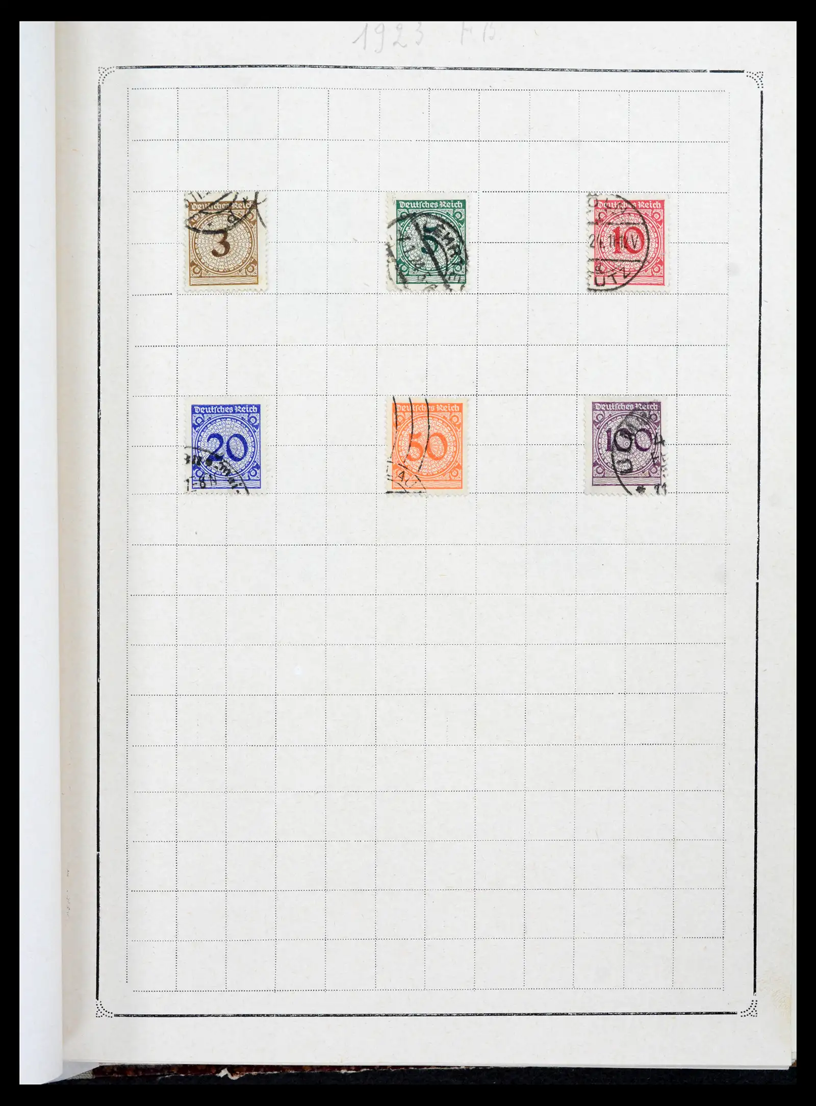 42127 0039 - Postzegelverzameling 42127 Duitse Rijk 1871-1945.