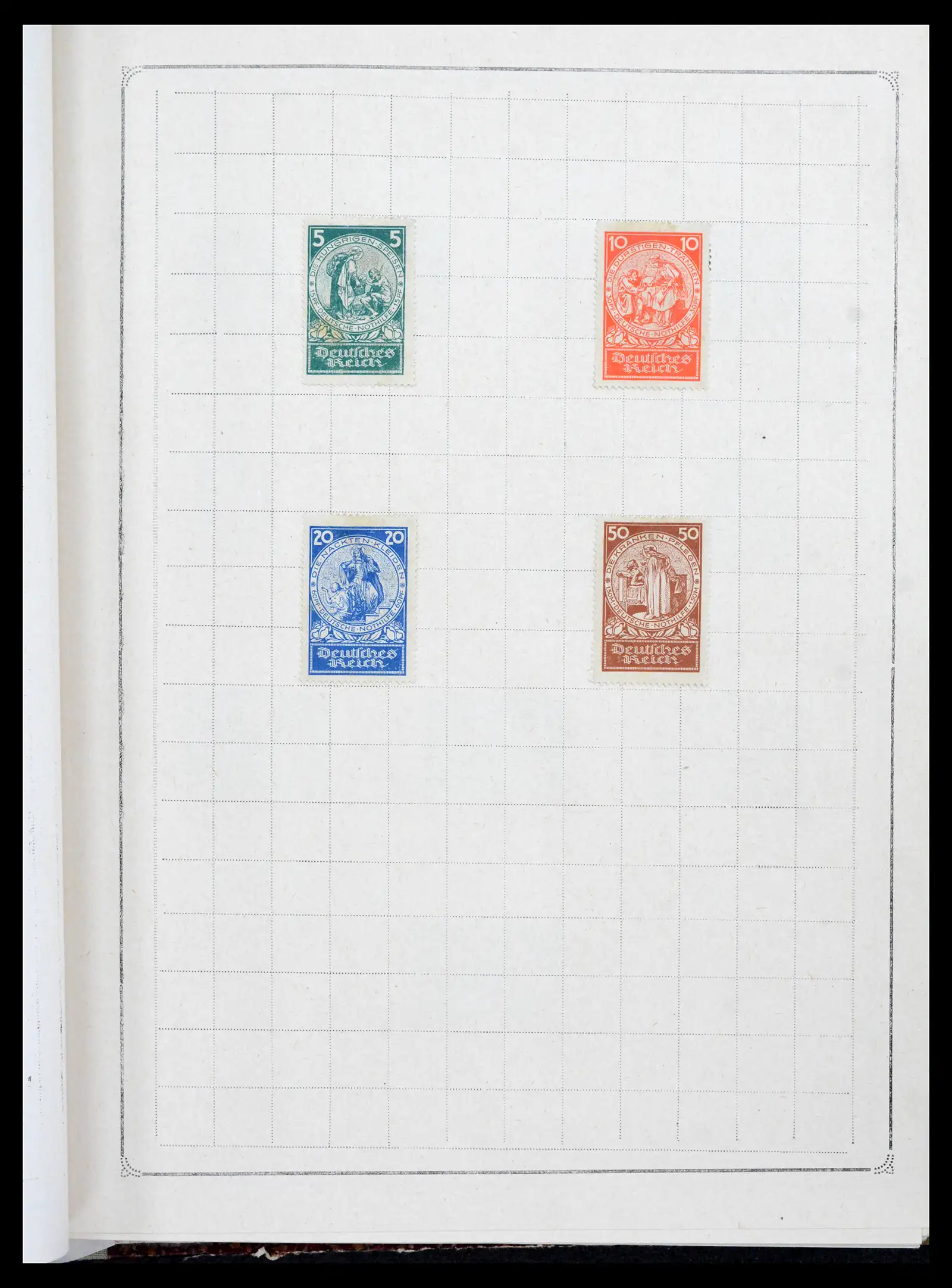 42127 0040 - Postzegelverzameling 42127 Duitse Rijk 1871-1945.