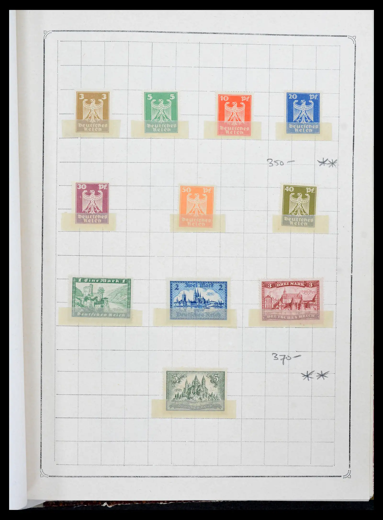 42127 0041 - Postzegelverzameling 42127 Duitse Rijk 1871-1945.