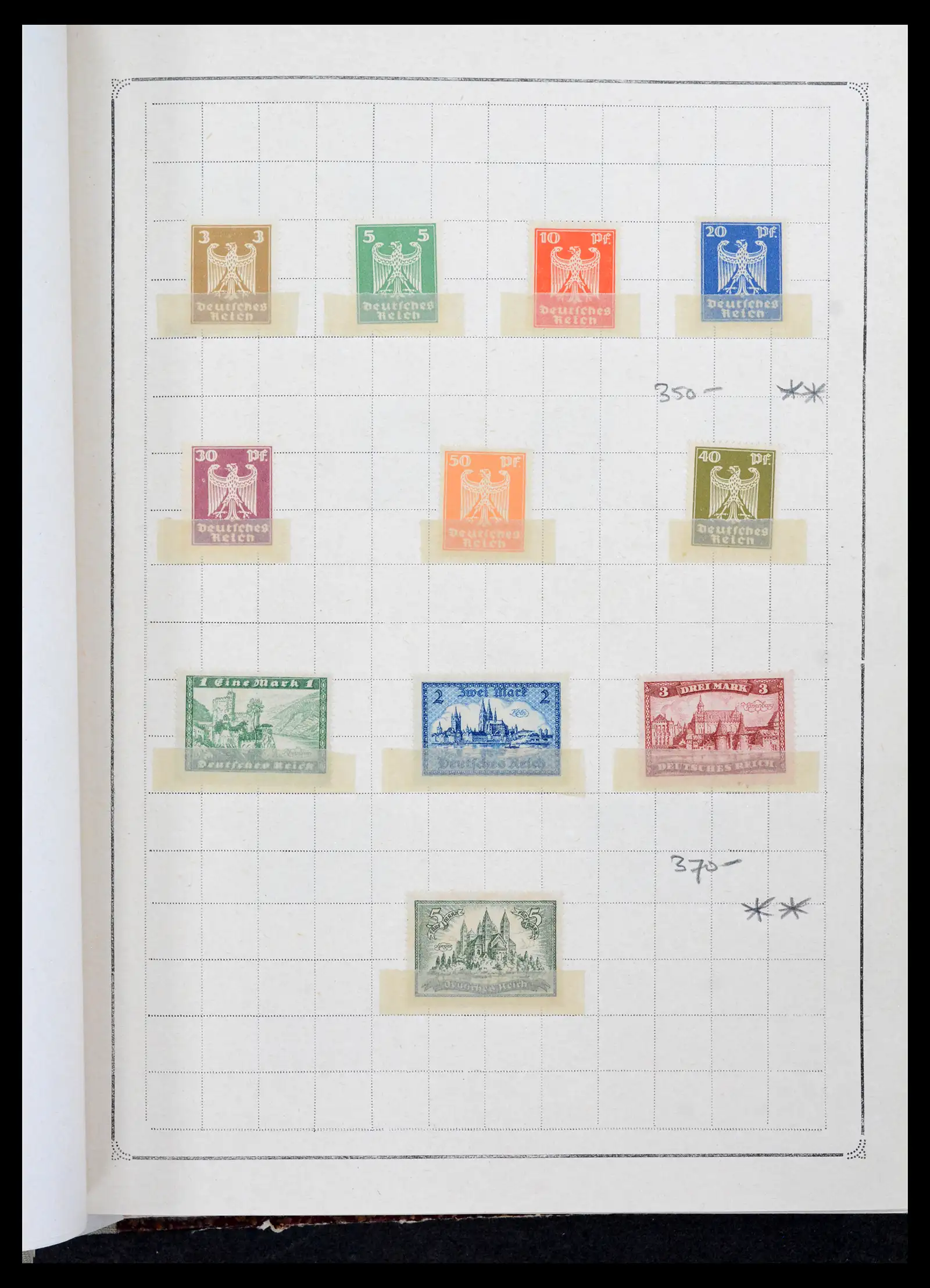 42127 0046 - Postzegelverzameling 42127 Duitse Rijk 1871-1945.