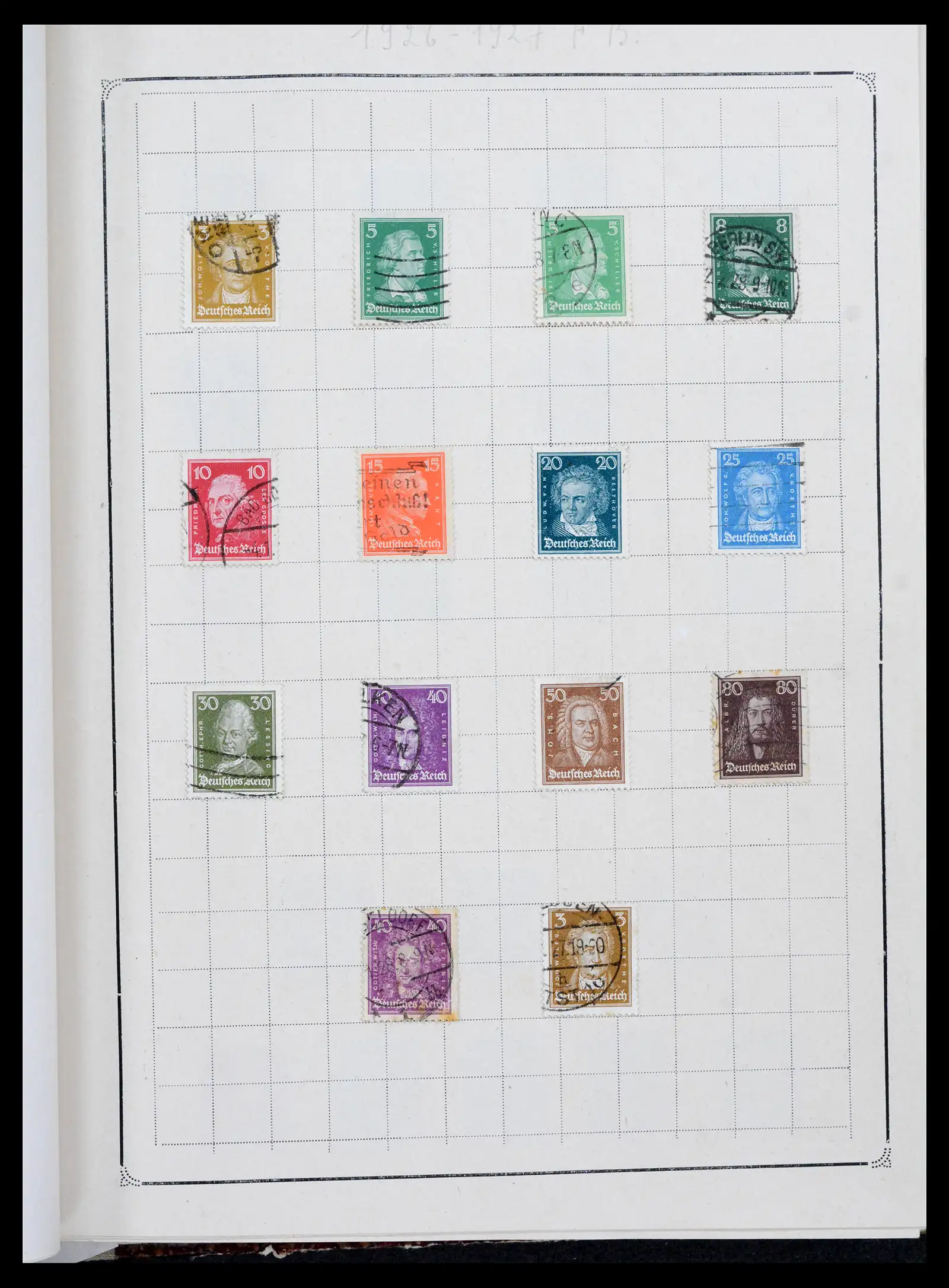 42127 0051 - Postzegelverzameling 42127 Duitse Rijk 1871-1945.