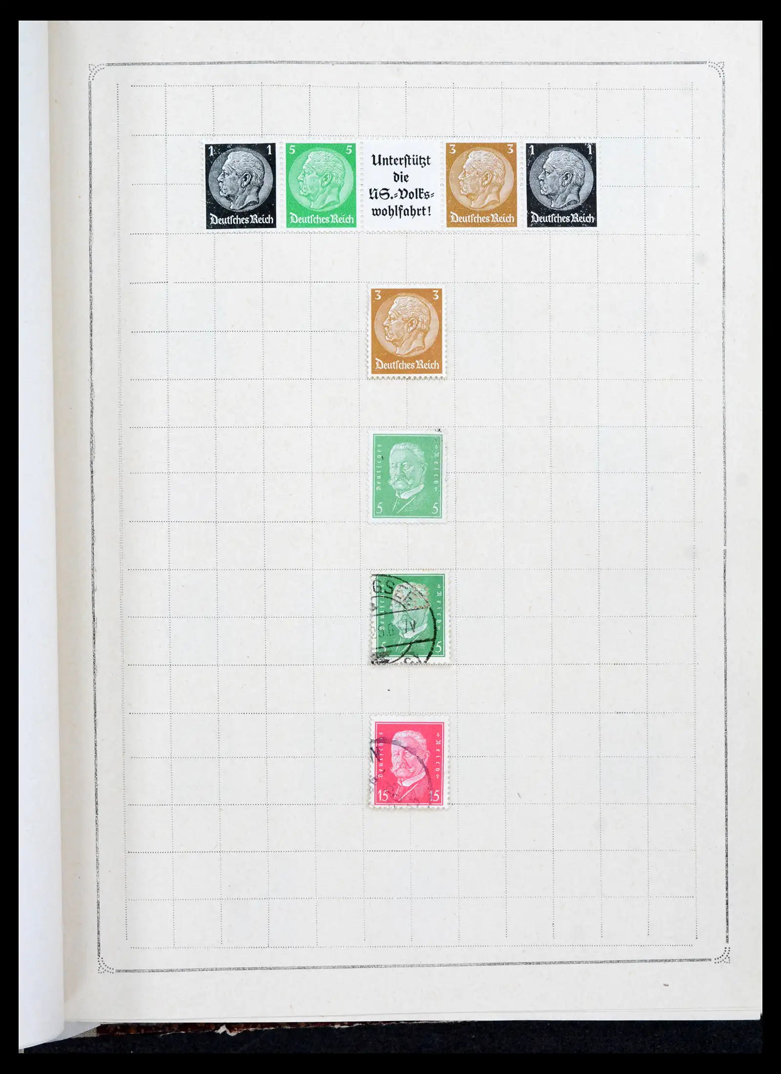 42127 0054 - Postzegelverzameling 42127 Duitse Rijk 1871-1945.