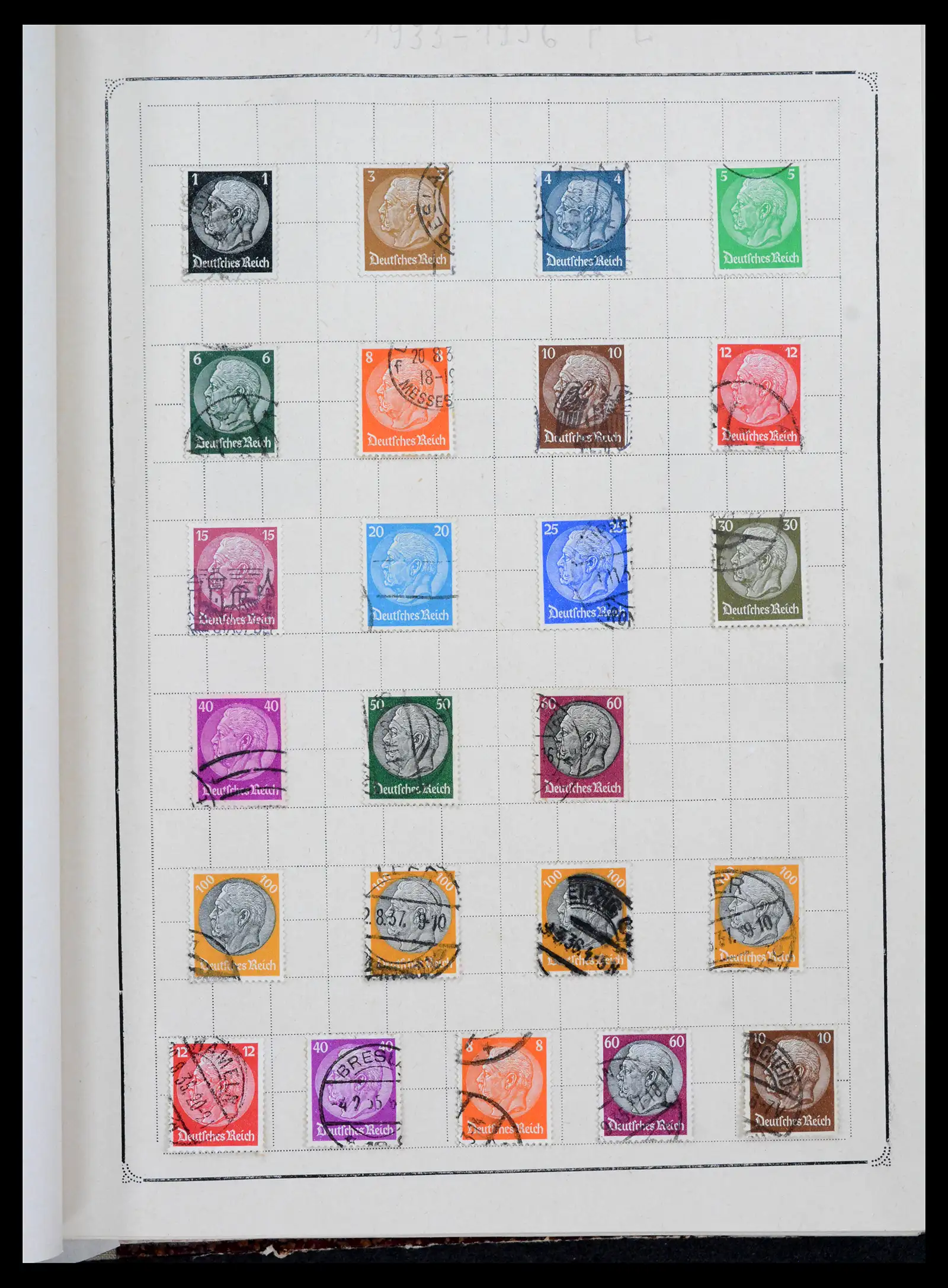 42127 0057 - Postzegelverzameling 42127 Duitse Rijk 1871-1945.