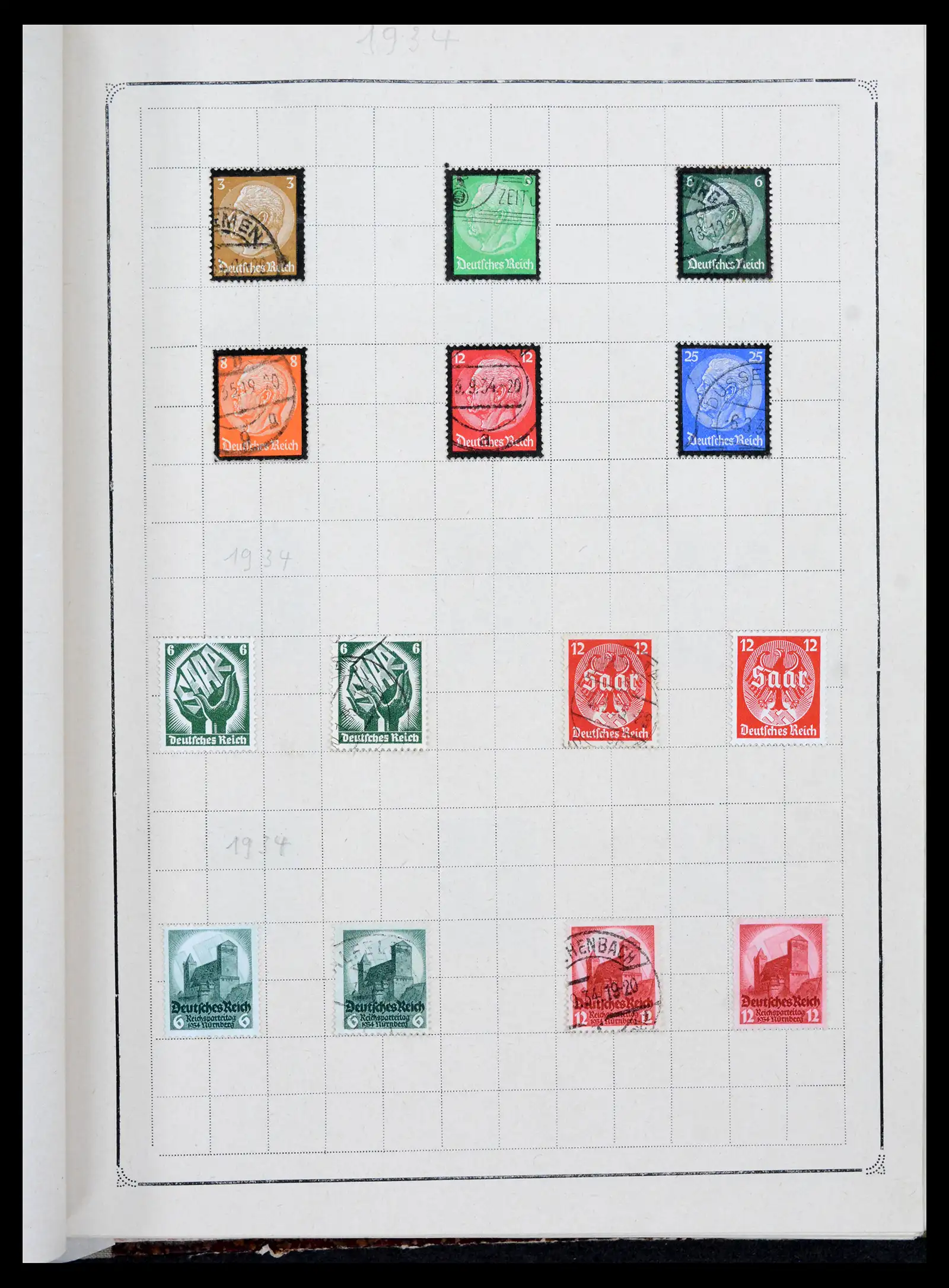 42127 0059 - Postzegelverzameling 42127 Duitse Rijk 1871-1945.