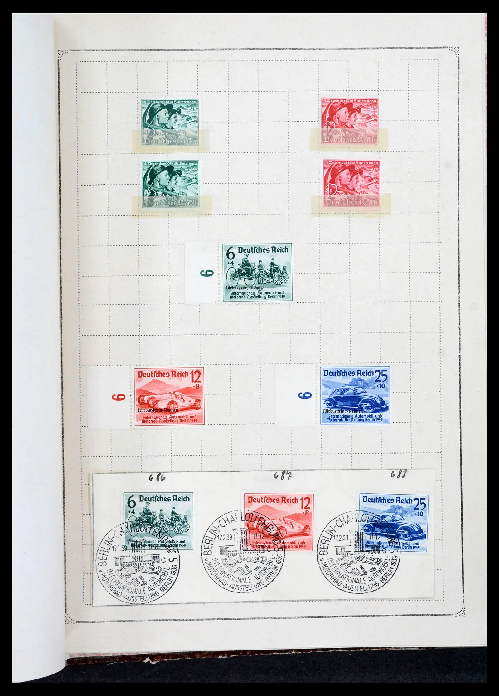 42127 0094 - Postzegelverzameling 42127 Duitse Rijk 1871-1945.