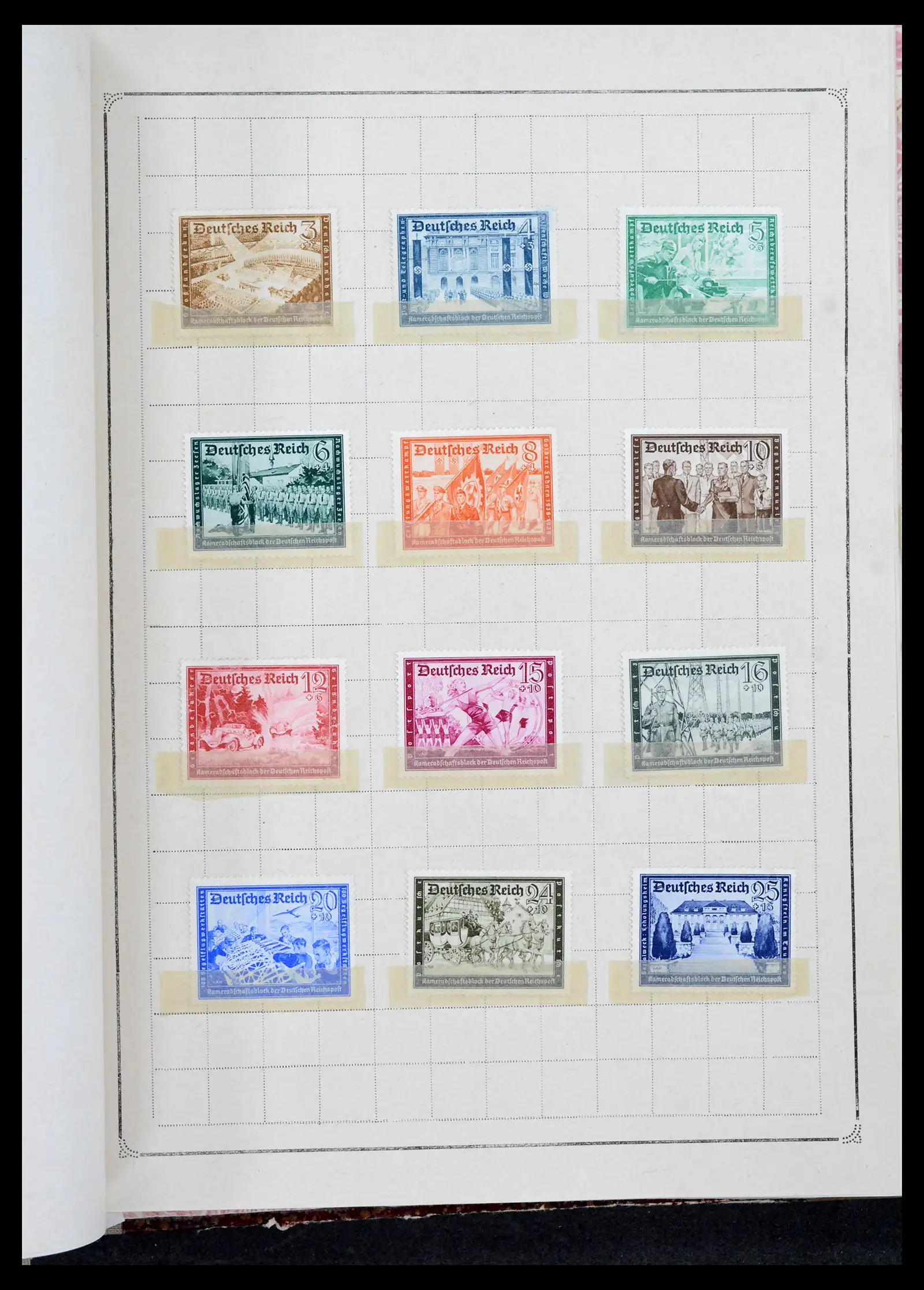 42127 0100 - Postzegelverzameling 42127 Duitse Rijk 1871-1945.