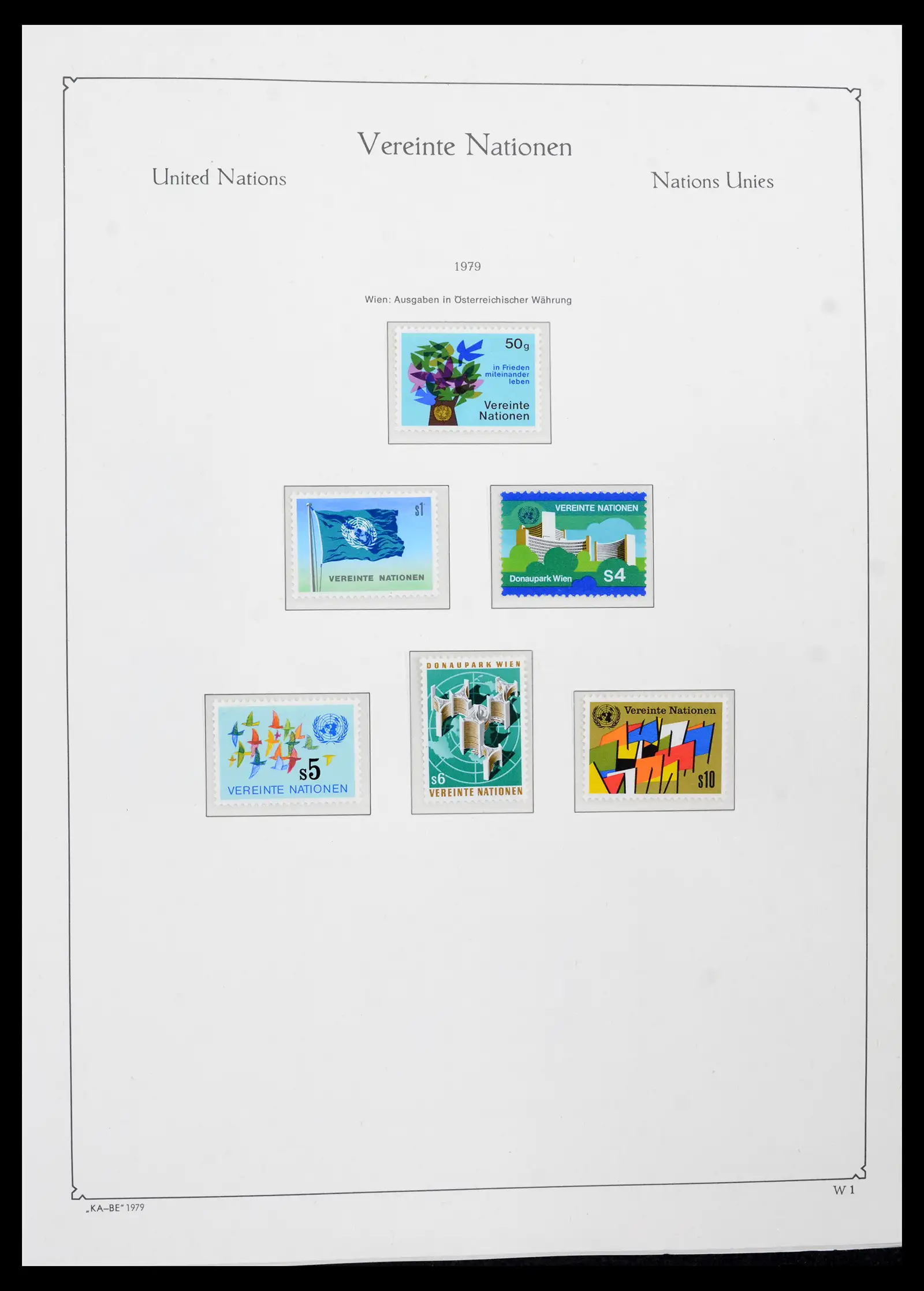 42134 0001 - Stamp collection 42134 VN Wenen compleet 1979-2010.