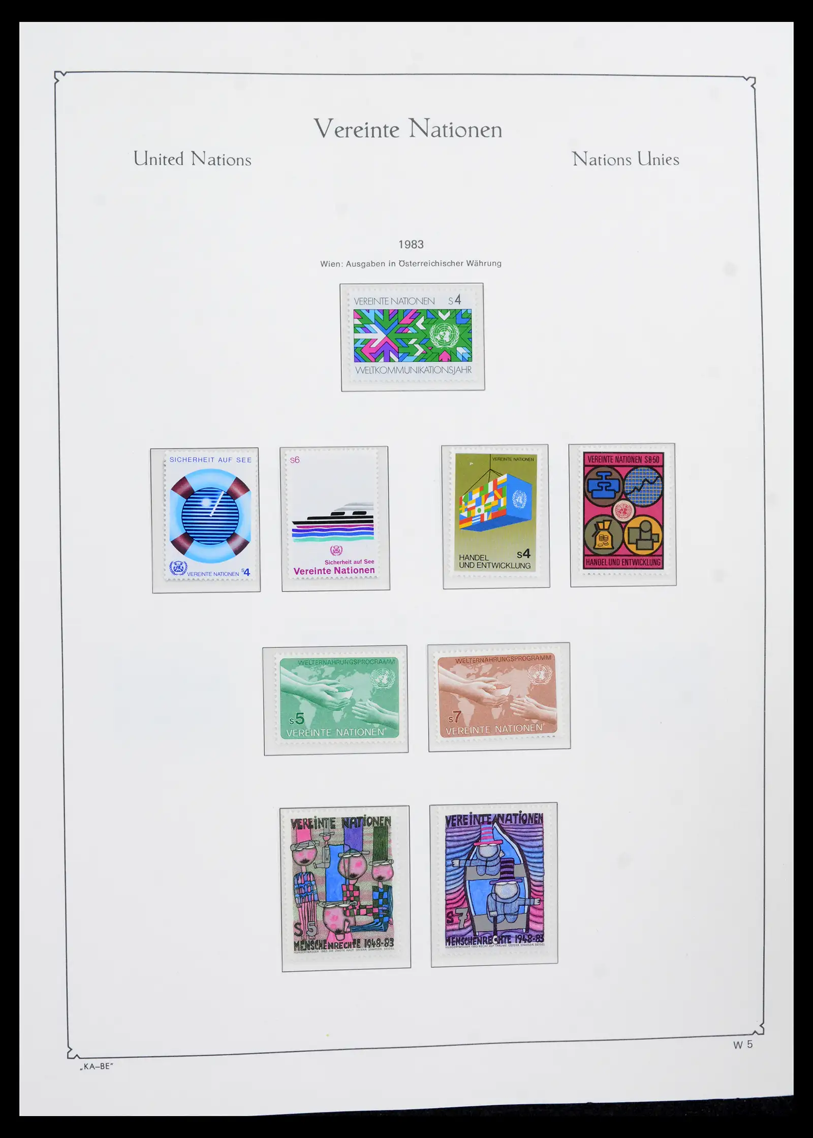 42134 0005 - Stamp collection 42134 VN Wenen compleet 1979-2010.