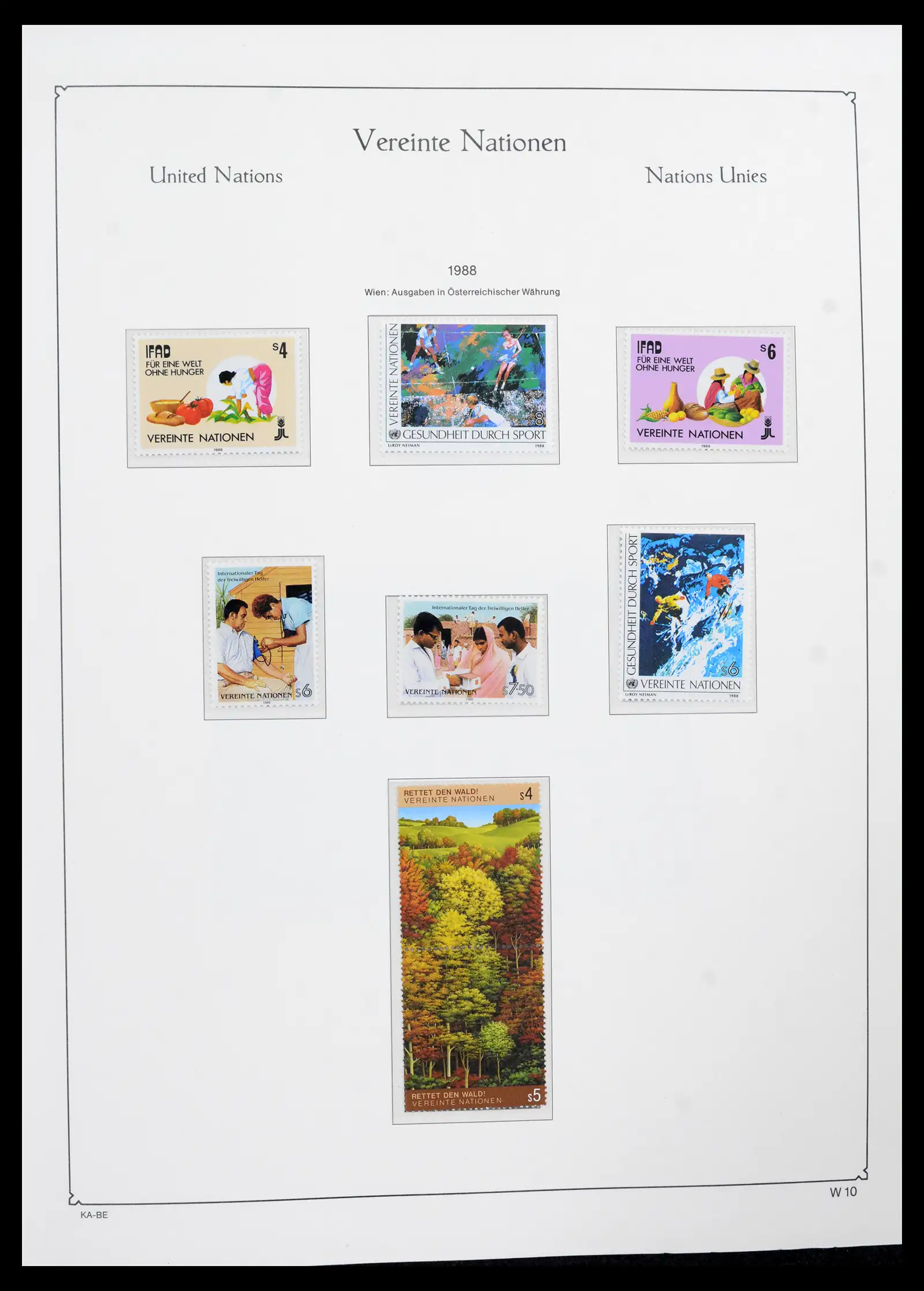 42134 0010 - Stamp collection 42134 VN Wenen compleet 1979-2010.