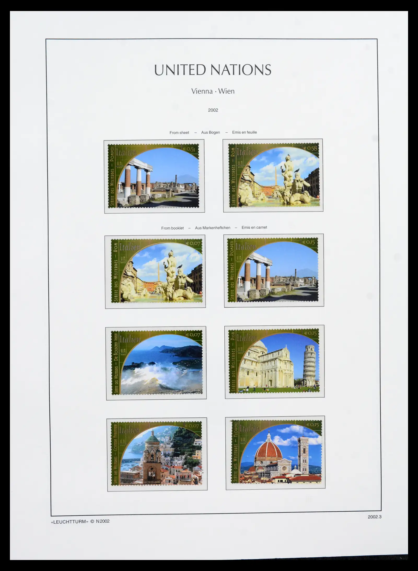 42134 0049 - Postzegelverzameling 42134 VN Wenen compleet 1979-2010.