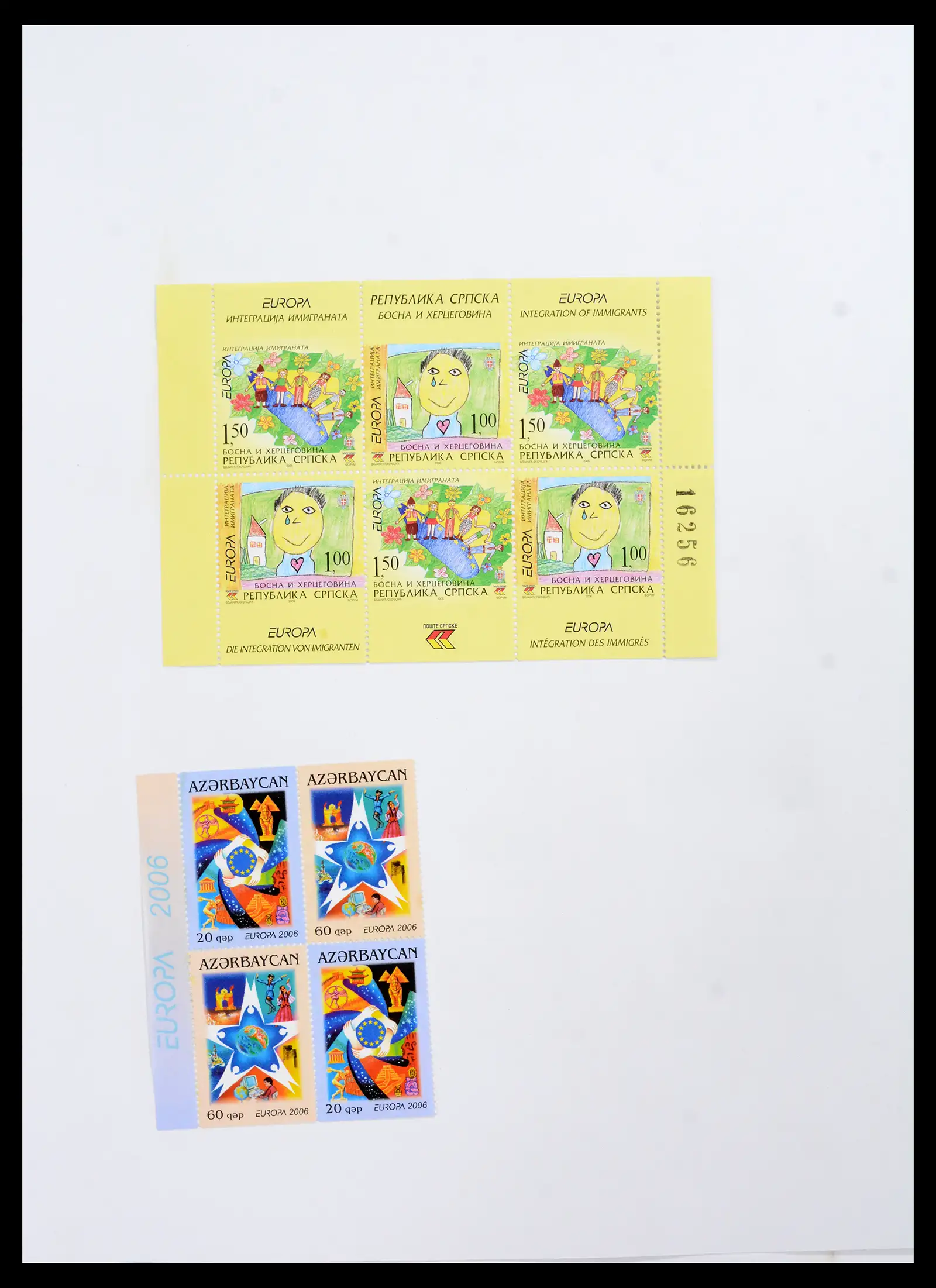 42136 0002 - Postzegelverzameling 42136 Europa CEPT compleet 2006-2010.