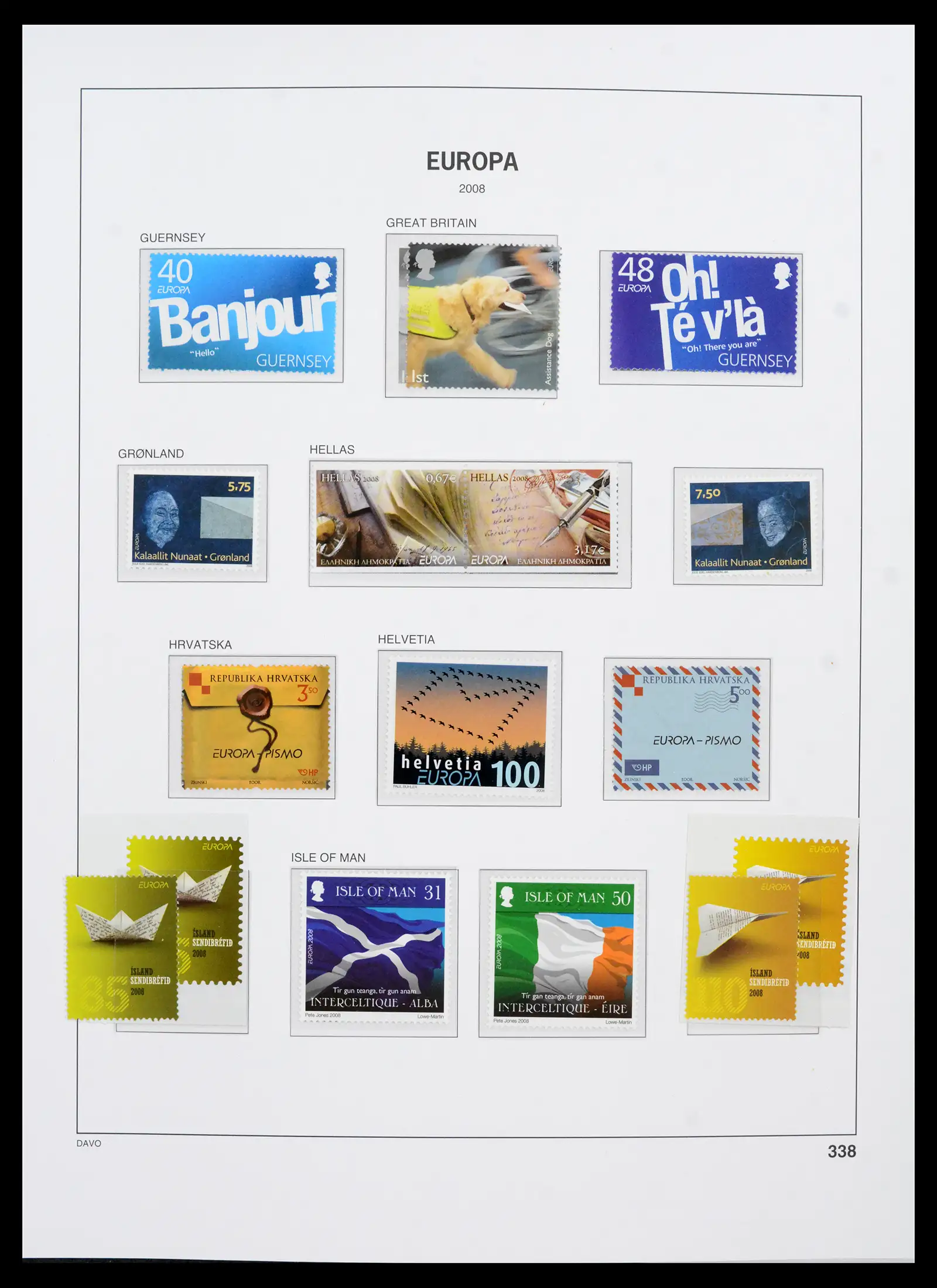 42136 0029 - Postzegelverzameling 42136 Europa CEPT compleet 2006-2010.