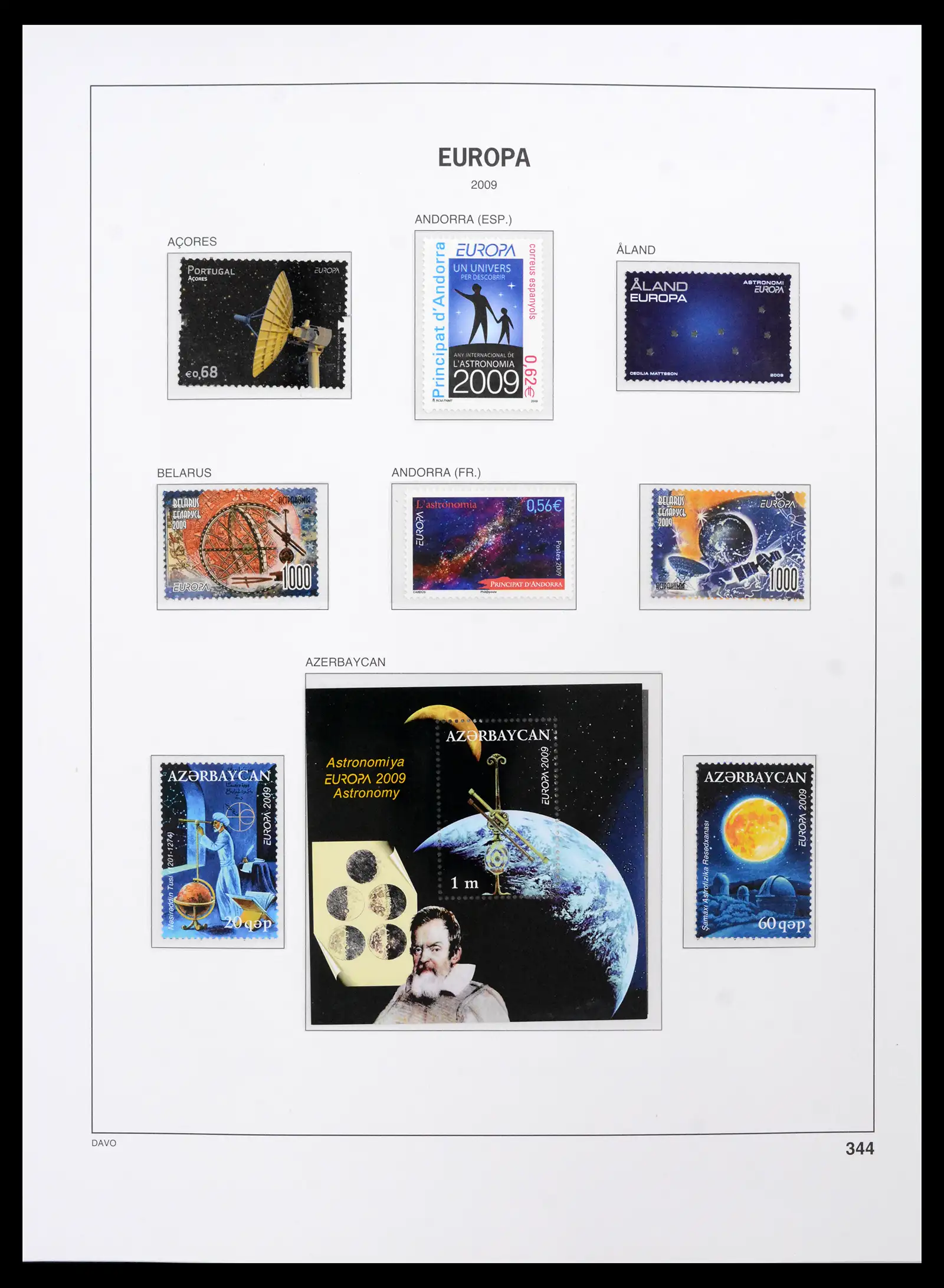 42136 0036 - Postzegelverzameling 42136 Europa CEPT compleet 2006-2010.
