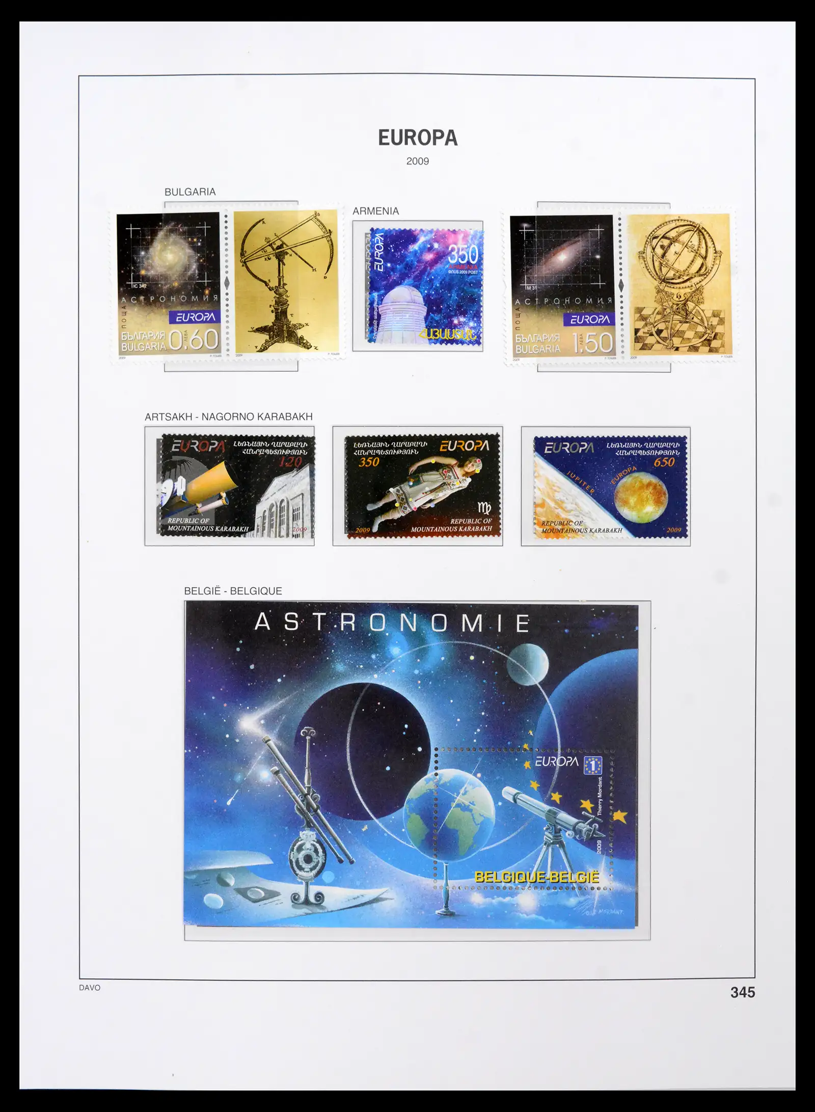 42136 0037 - Postzegelverzameling 42136 Europa CEPT compleet 2006-2010.