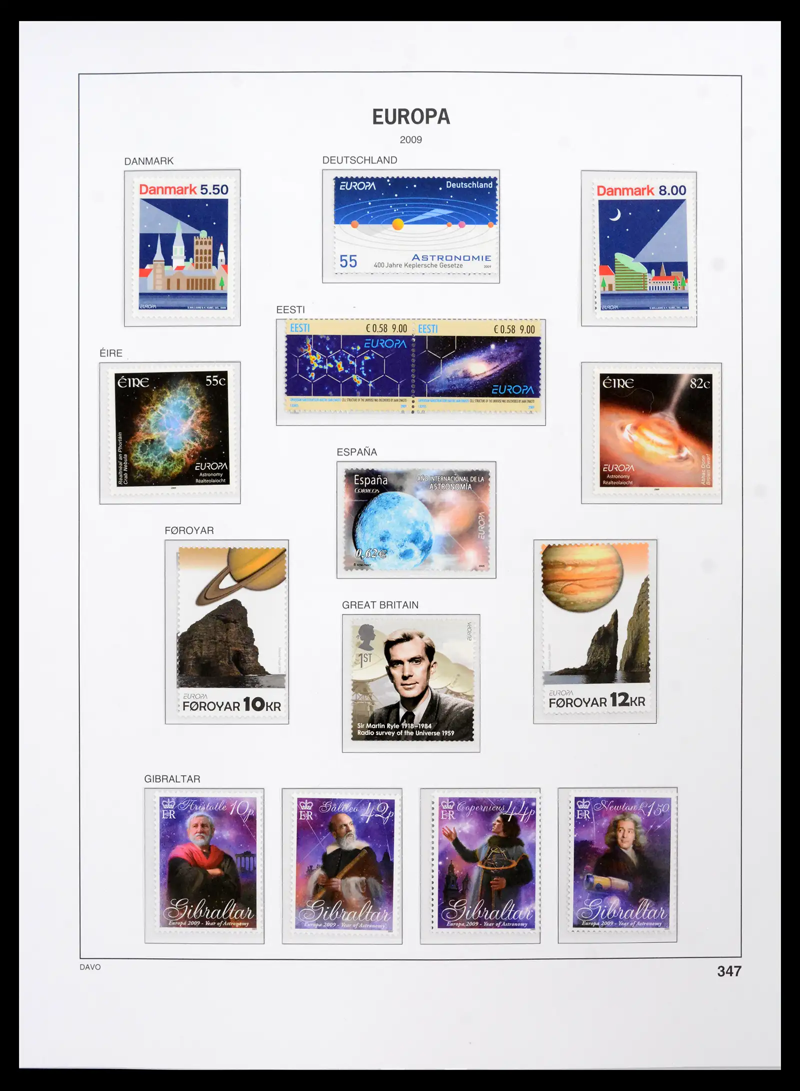 42136 0039 - Postzegelverzameling 42136 Europa CEPT compleet 2006-2010.
